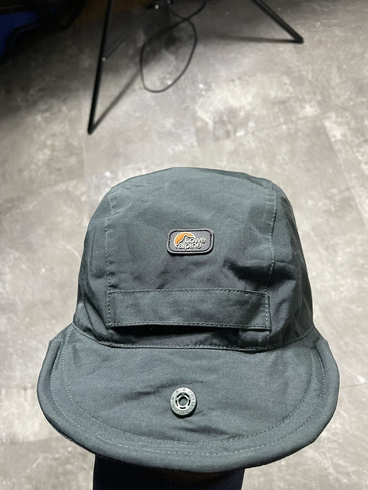 Vintage Vintage Lowe Alpine Track Fleece Cap Winter Hat Green Nylon Size ONE SIZE - 2 Thumbnail