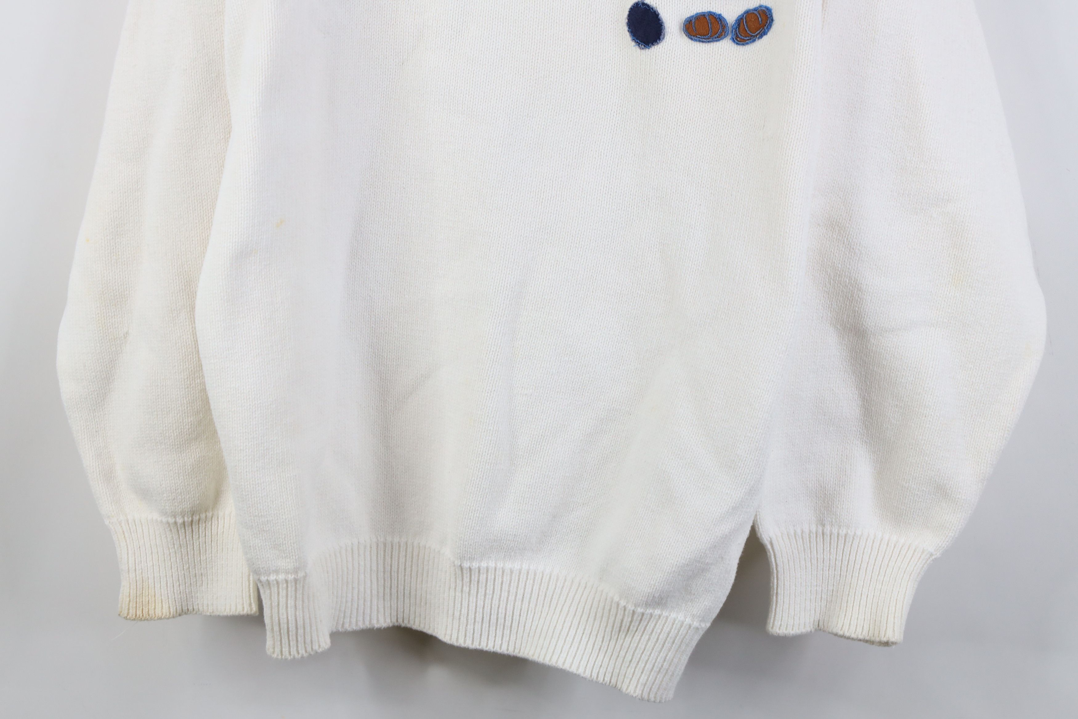 Vintage Vintage 90s Scooby Doo Cartoon Knit Sweater White USA Size US M / EU 48-50 / 2 - 3 Thumbnail