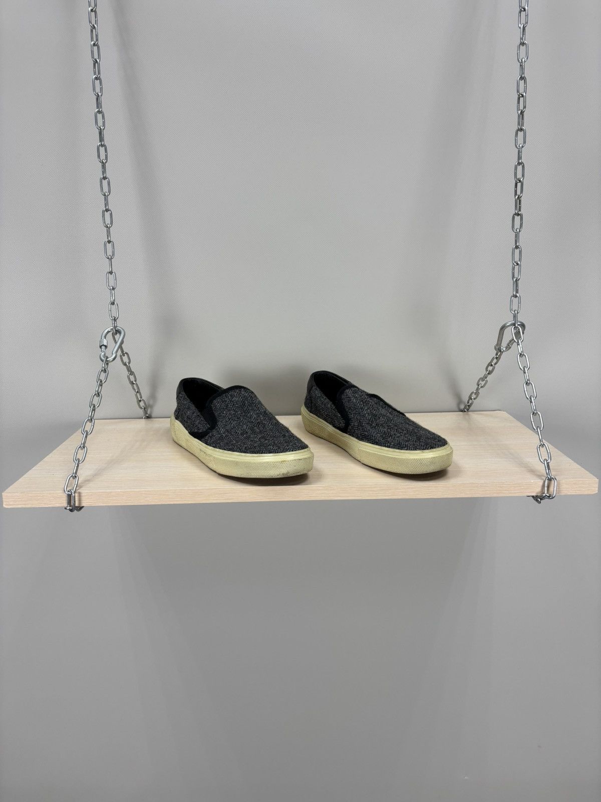 Saint Laurent Paris × Yves Saint Laurent Womens shoes Saint Laurent Size 38 1/2 Color Gray Size US 8.5 / IT 38.5 - 1 Thumbnail