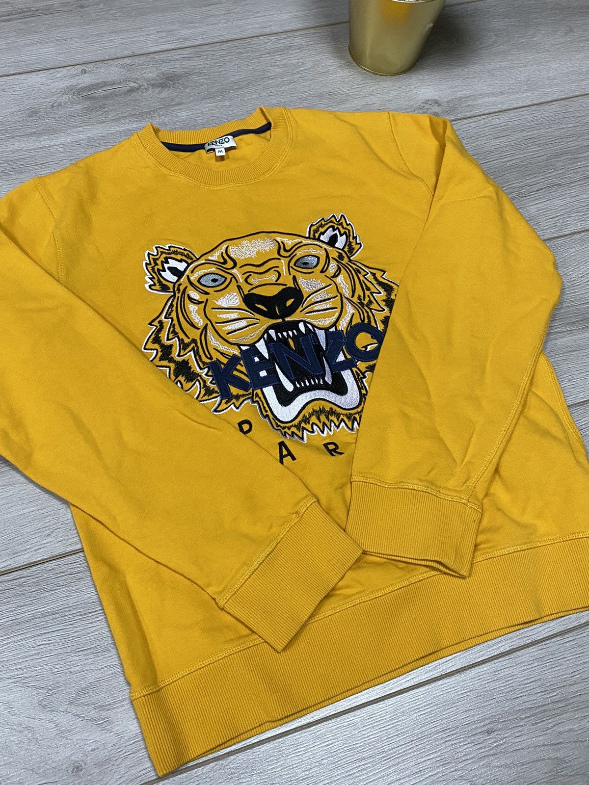 Kenzo Kenzo Paris tiger 🐯 big logo sweatshirt Size US M / EU 48-50 / 2 - 6 Thumbnail