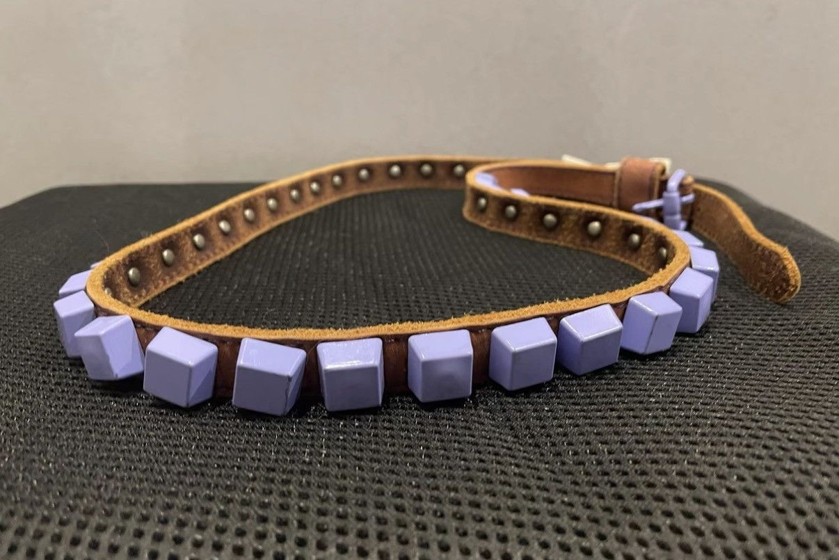 Other Diesel Purple Square Buckle Belt Size ONE SIZE - 1 Thumbnail