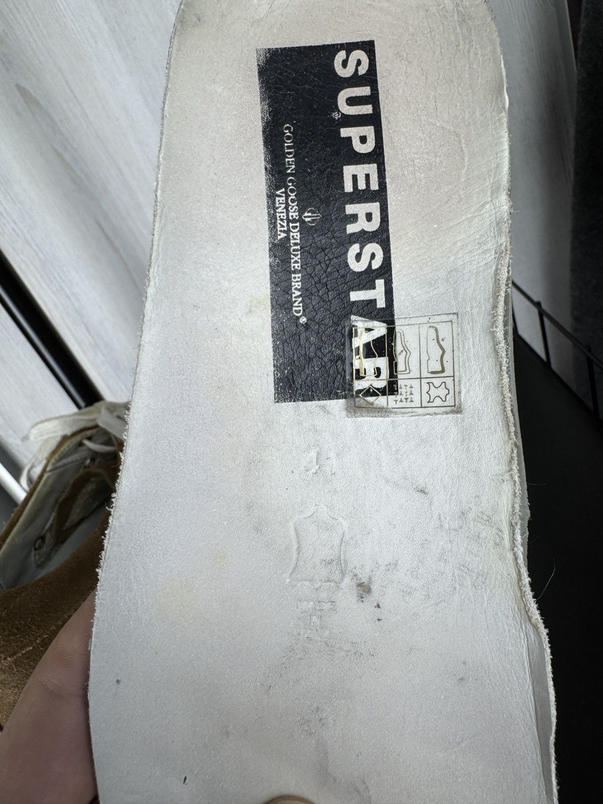 Golden Goose Golden Goose Deluxe Brand Super Star Lace-Up Camel Sneakers Size US 8 / EU 41 - 14 Thumbnail