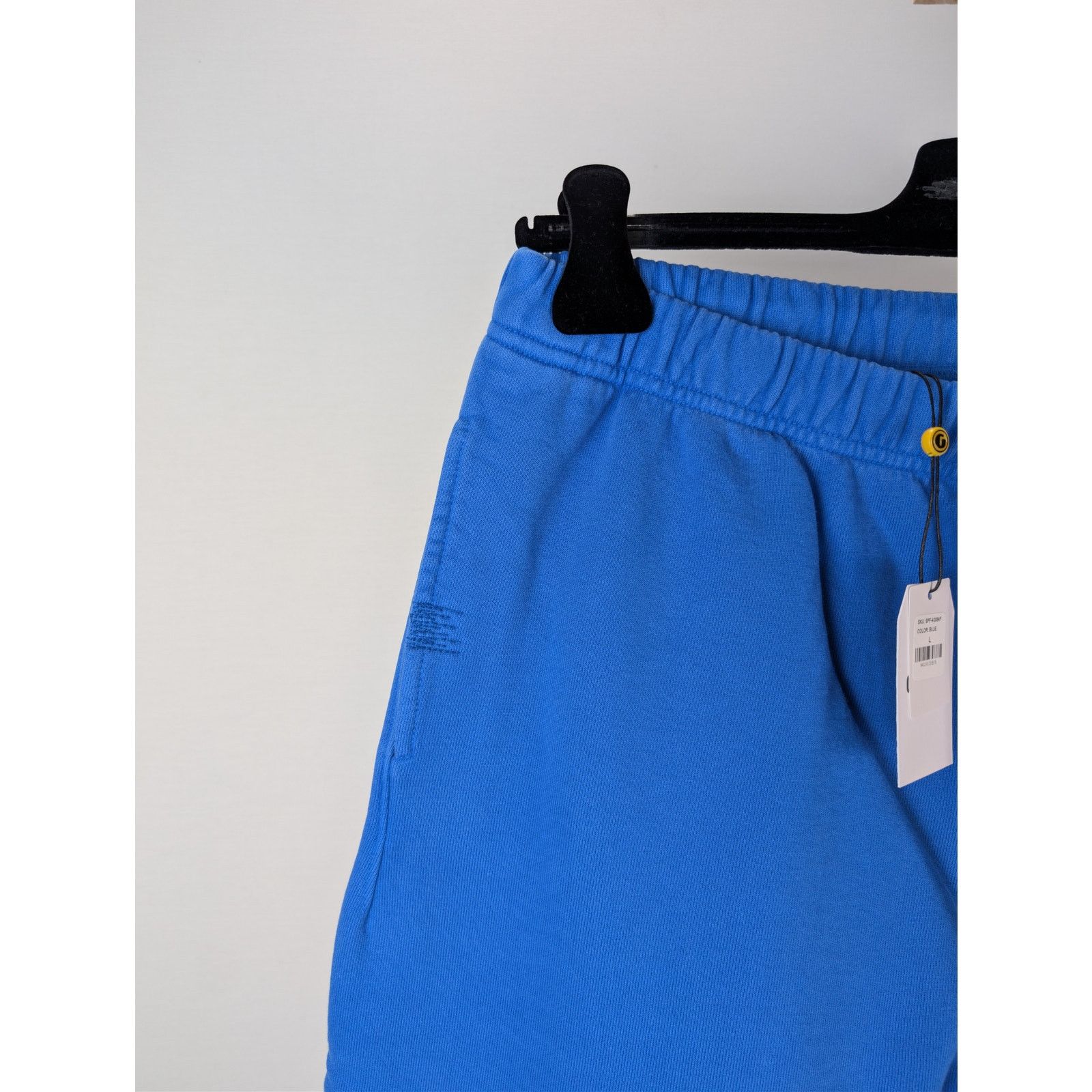Gallery Dept. o1rshd1 Flared Denim-Panelled Logo-Print Sweatpants in Blue Size US 34 / EU 50 - 6 Thumbnail
