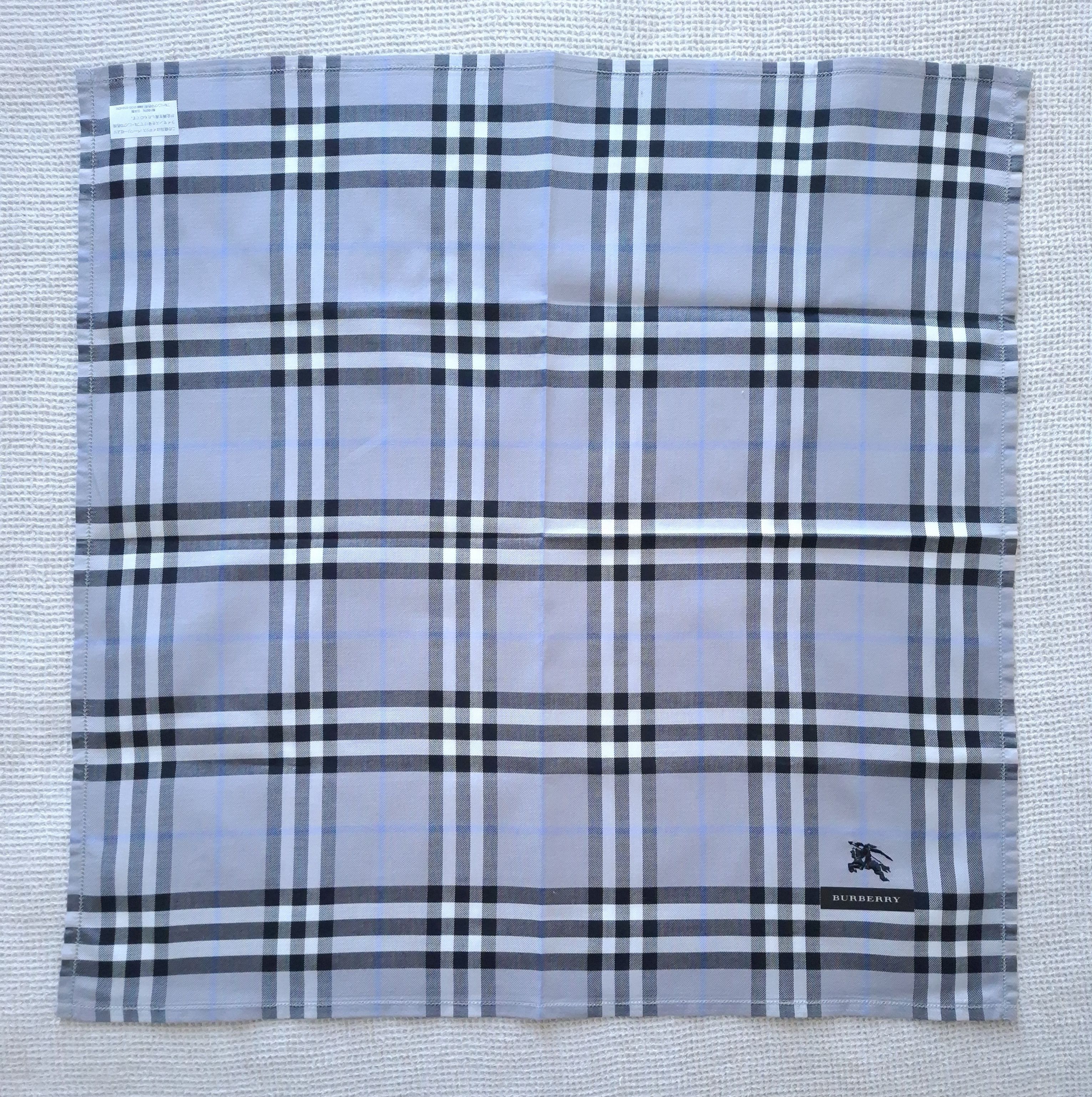 Burberry × Vintage Burberry Bandana/Handkerchief in Grey/Nova Check Size ONE SIZE - 3 Thumbnail