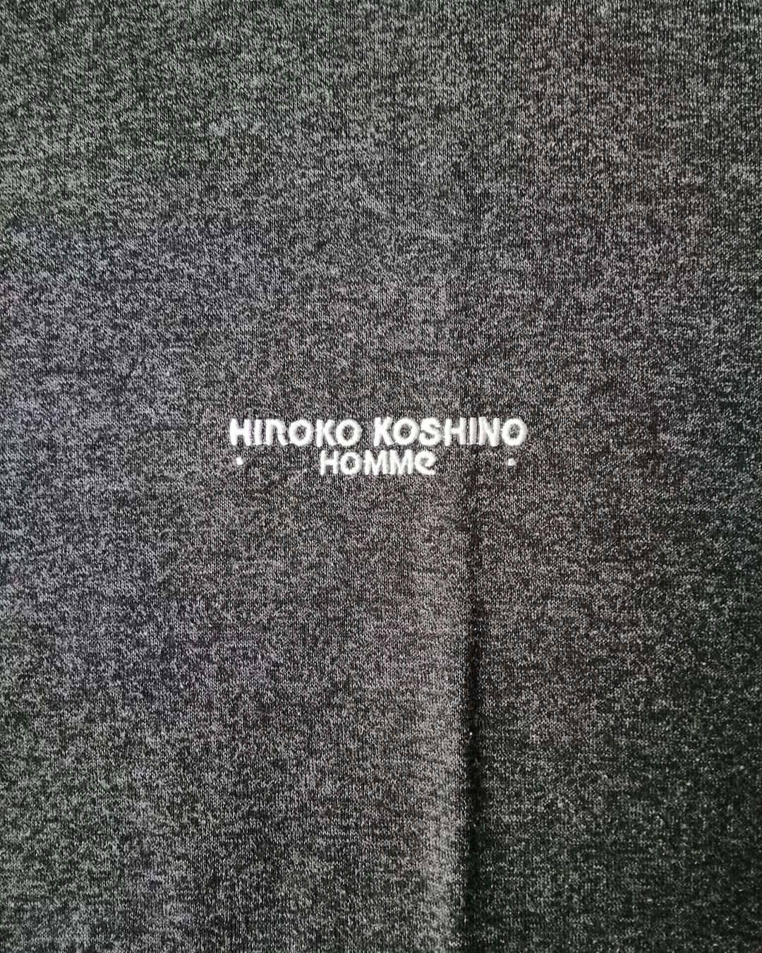 Designer × Hiroko Koshino Homme × Japanese Brand Hiroko Koshino Homme Grey Tees Size US M / EU 48-50 / 2 - 3 Thumbnail