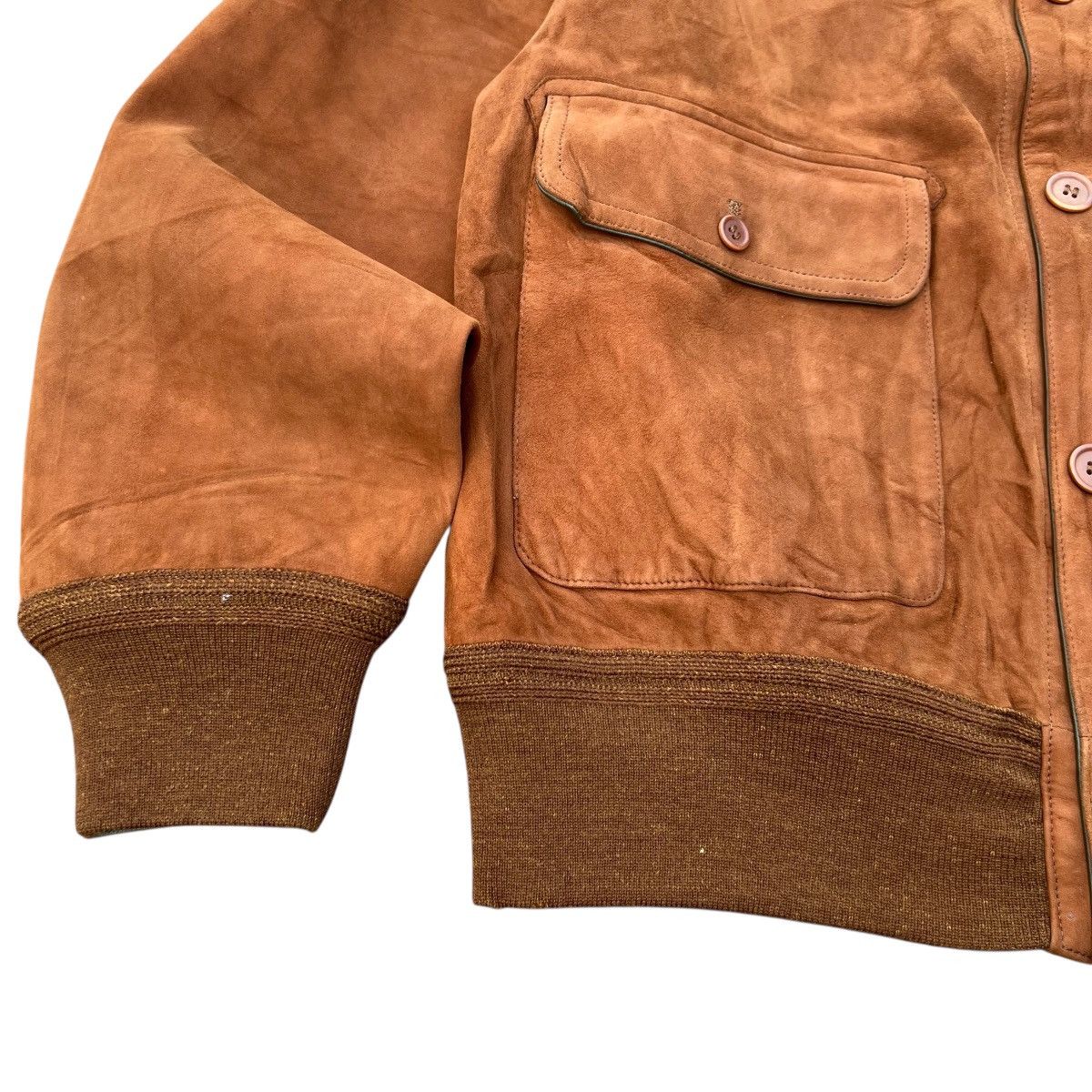 Vintage 70s Schiatti Deer Leather Reversible Jacket Size US M / EU 48-50 / 2 - 15 Thumbnail