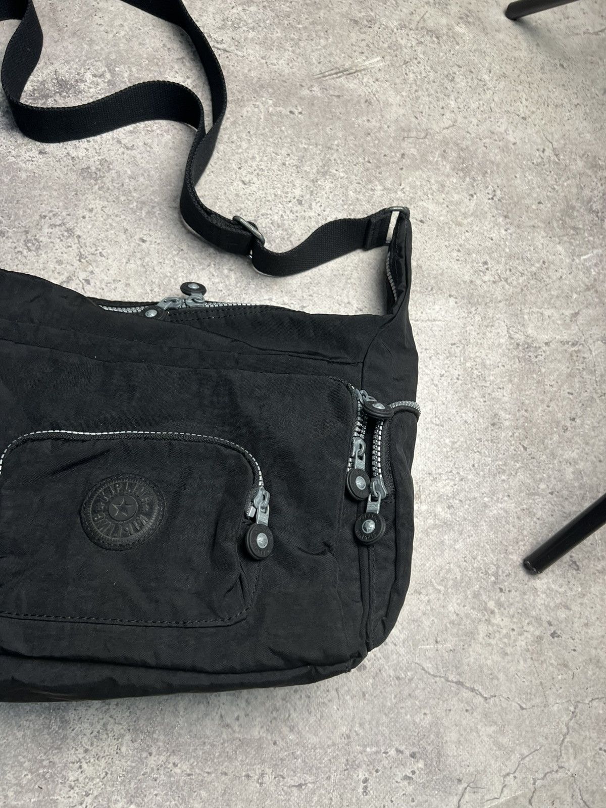 Vintage Vintage Kipling Black Bag Y2K Bagpack Size ONE SIZE - 3 Thumbnail