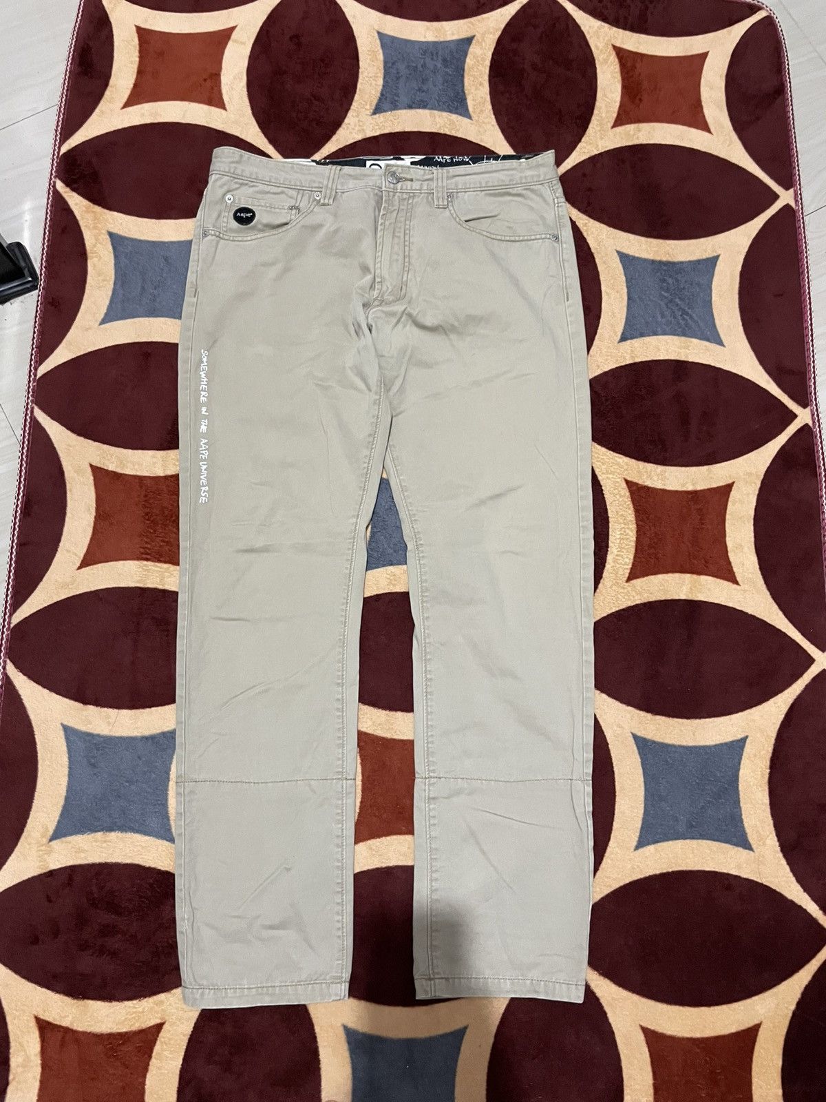 Aape CRAZY Aape chinos AOP Size US 35 - 1 Thumbnail