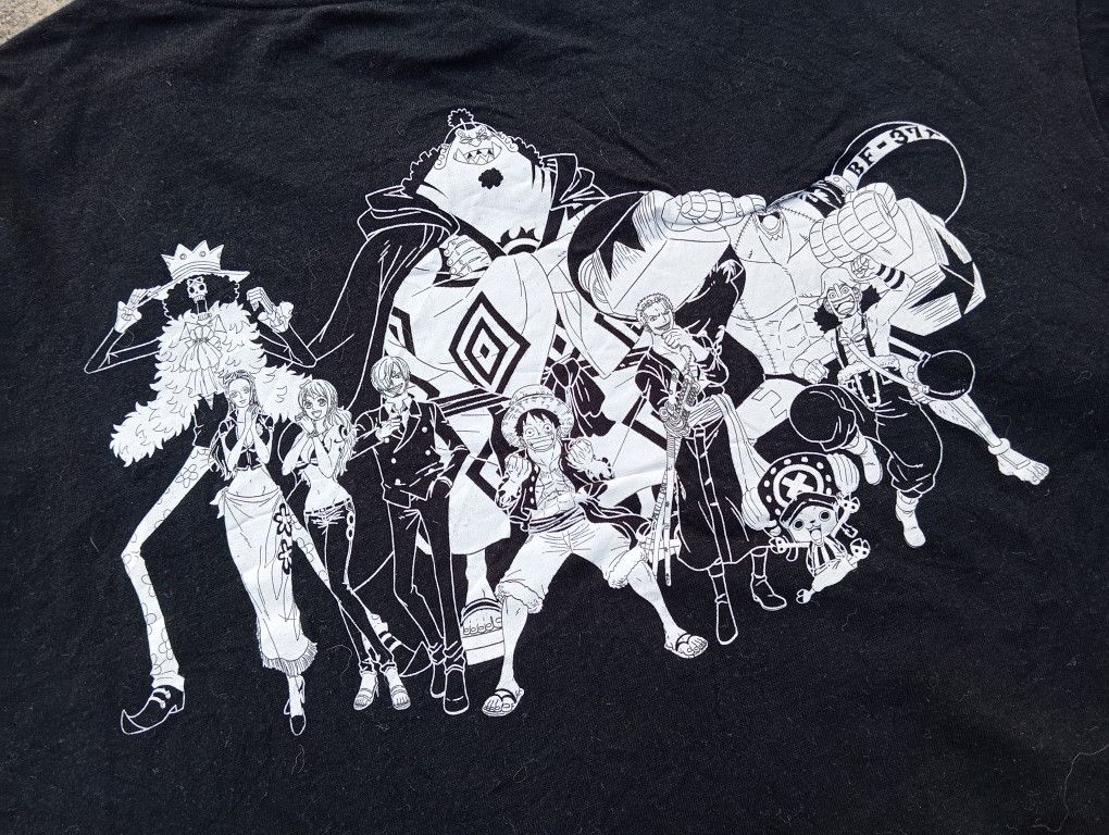 Japanese Brand One Piece ☠️🗺️ Anime Comic Tshirt 🎌 Size US M / EU 48-50 / 2 - 1 Thumbnail