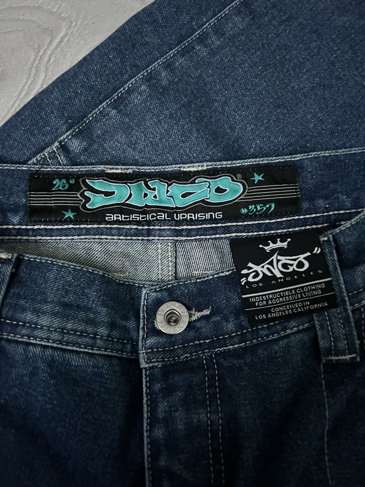 JNCO JNCO artistical uprising graffiti Size US 32 / EU 48 - 9 Thumbnail