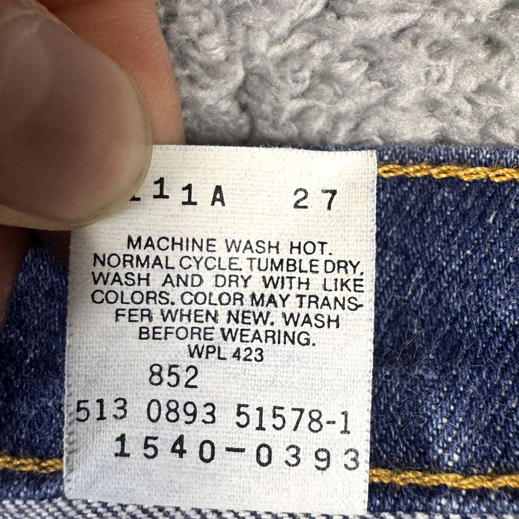 Levi's 2. Maximizes Search Visibility: Combines key features ("Vintage," "Levi'S," "540 Jeans," "Brown Tab") in a clear and prominent way Size US 32 / EU 48 - 3 Thumbnail