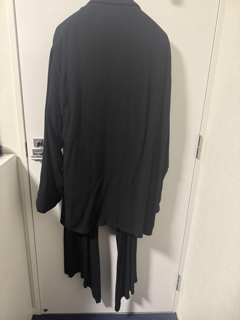 Yohji Yamamoto POUR HOMME 17ss runway collection gaba coat and shirts set Size US L / EU 52-54 / 3 - 3 Thumbnail