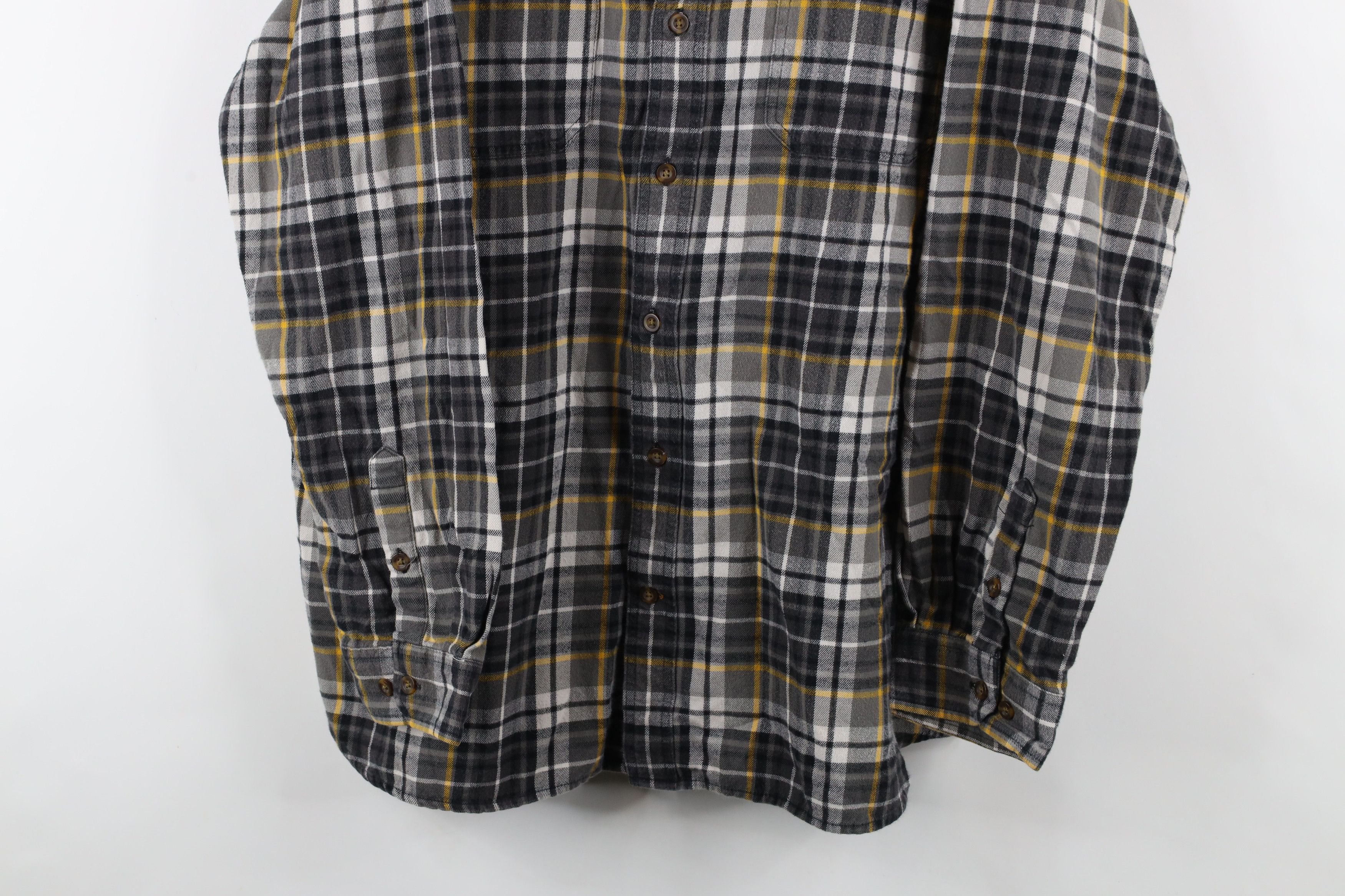 Carhartt × Vintage Vintage Carhartt Fit Flannel Collared Button Down Shirt Size US XXL / EU 58 / 5 - 3 Thumbnail