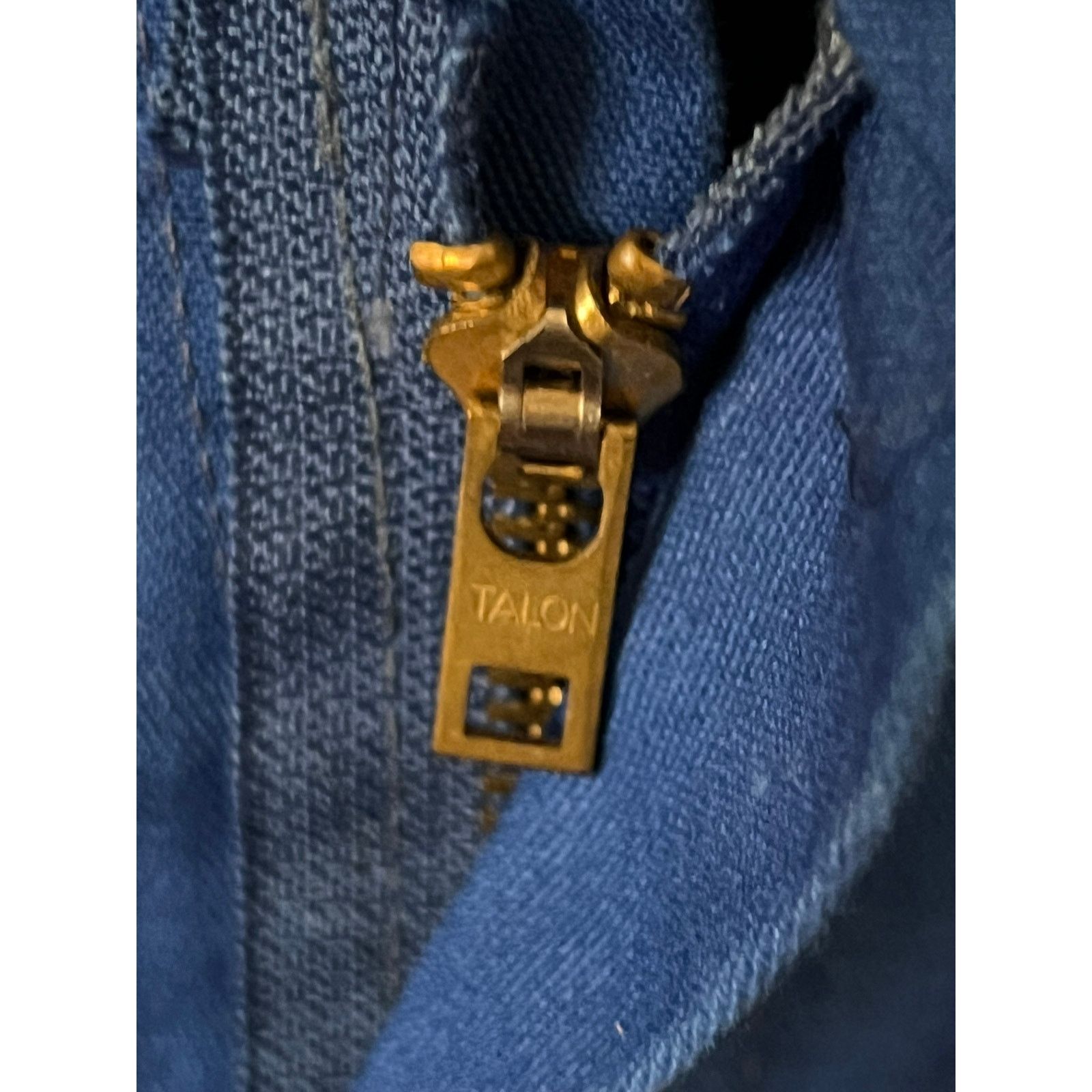 Vintage Wear Guard Lee's Plumbing Blue Work Coverall Overall Talon Size US XL / EU 56 / 4 - 8 Thumbnail