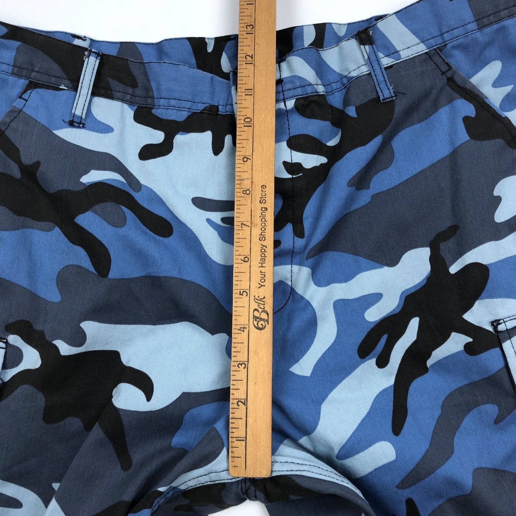 Rothco Rothco Men's Blue Camo Cargo BDU Pants L Regular 38x27 Military Casual Workwear Size US 33 - 7 Thumbnail