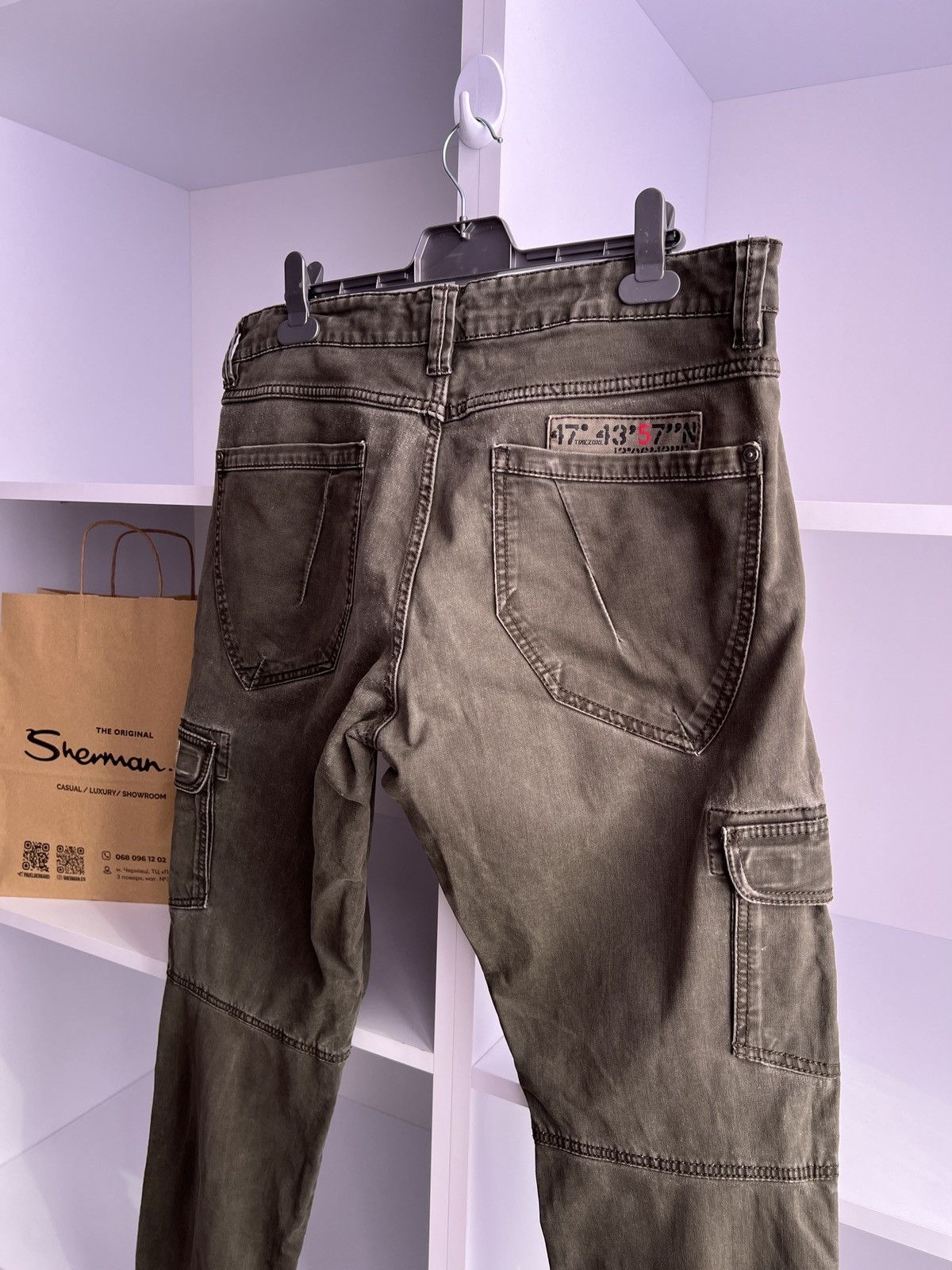 Designer × Vintage Vintage Timezone Archival Y2k Cargo pants Size US 36 / EU 52 - 13 Thumbnail