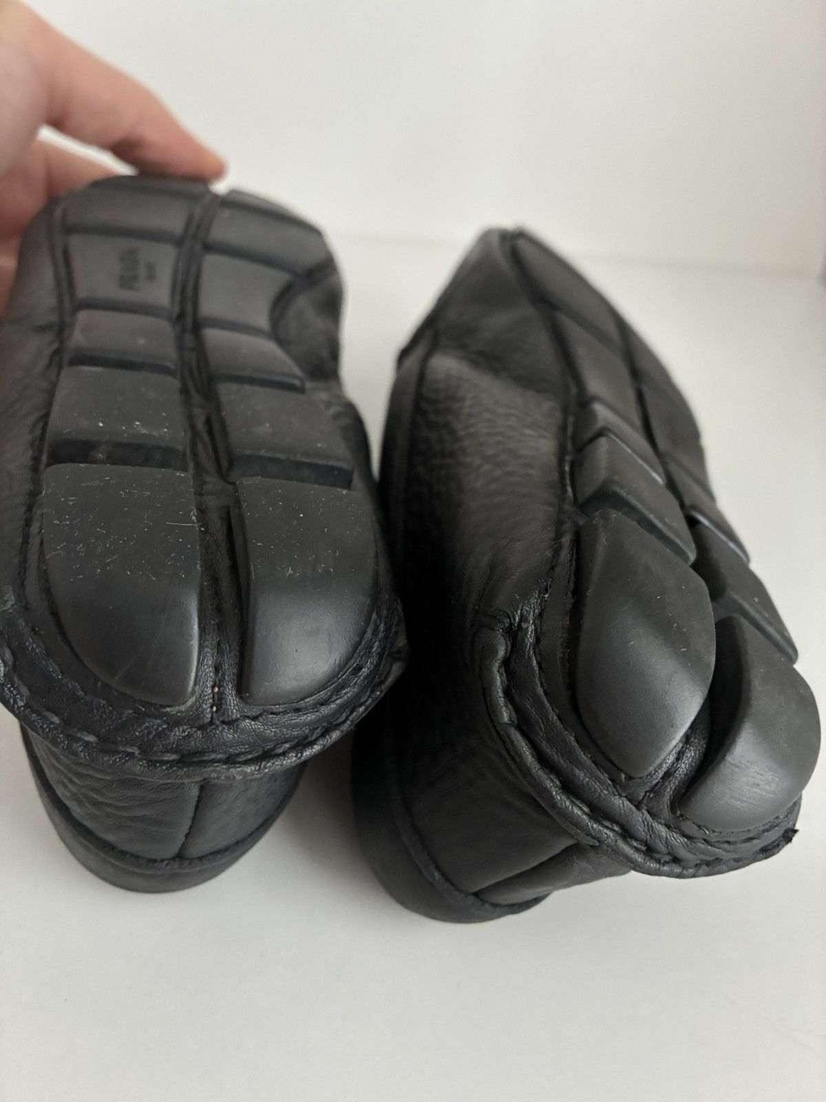 Prada Prada leather moccasins Italy luxury designer Size US 5.5 / IT 35.5 - 15 Thumbnail