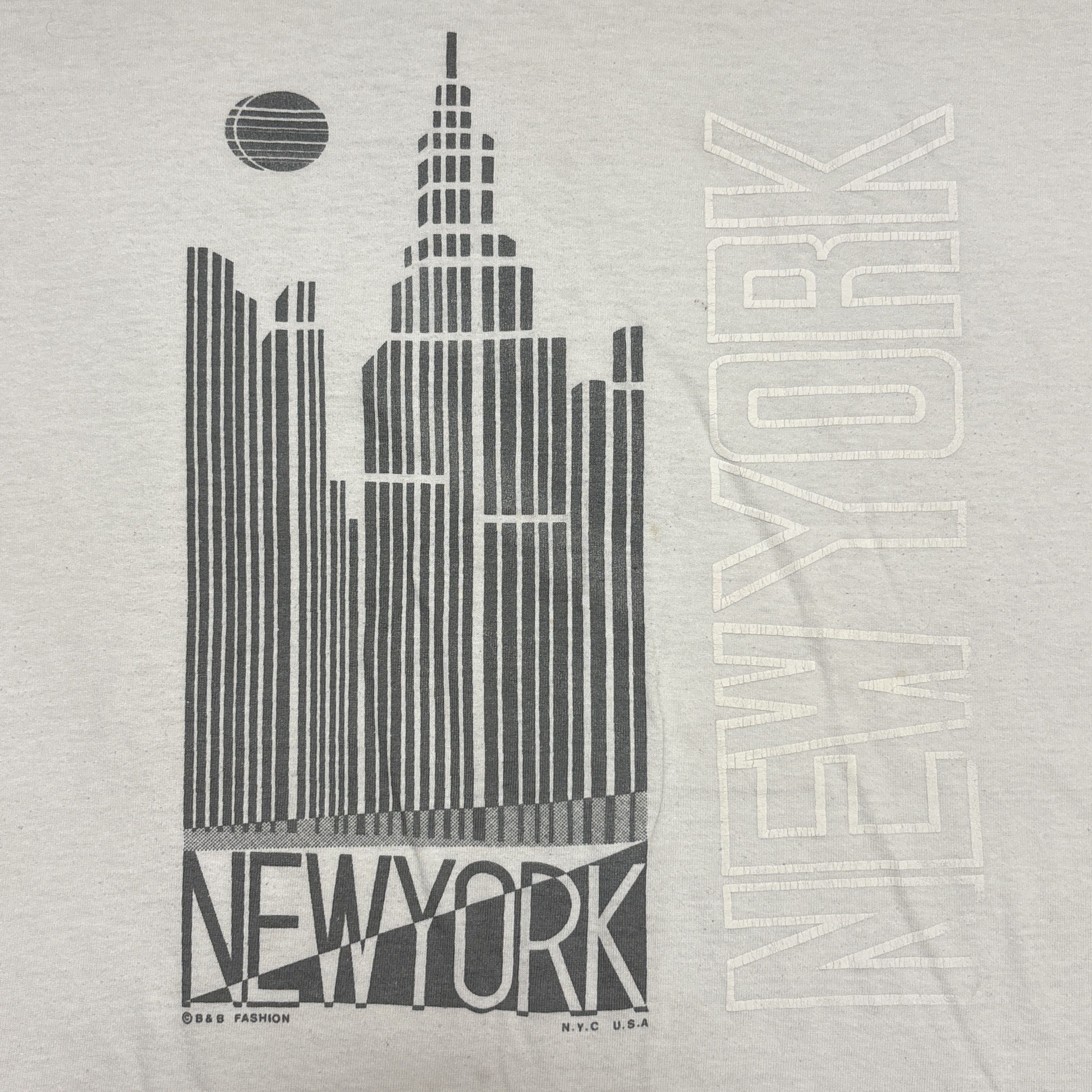 Vintage Vintage New York City Shirt NYC 90s Single Stitch Art Tee Size US XL / EU 56 / 4 - 3 Thumbnail