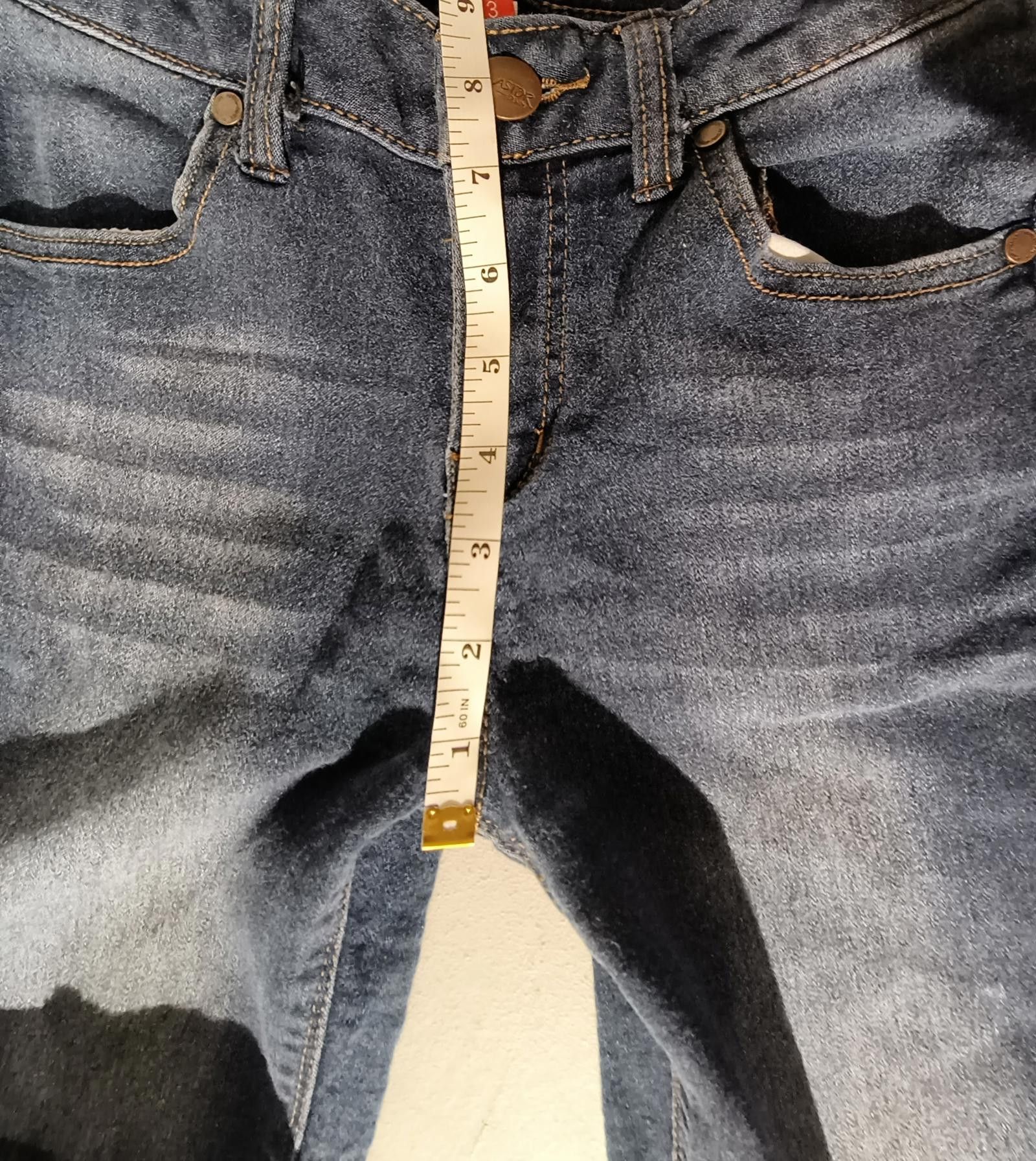 Designer Astor Women's Denim Bootcut Lowrise Blue Jeans Size 3 Size 24" / US 00 / IT 34 - 6 Thumbnail