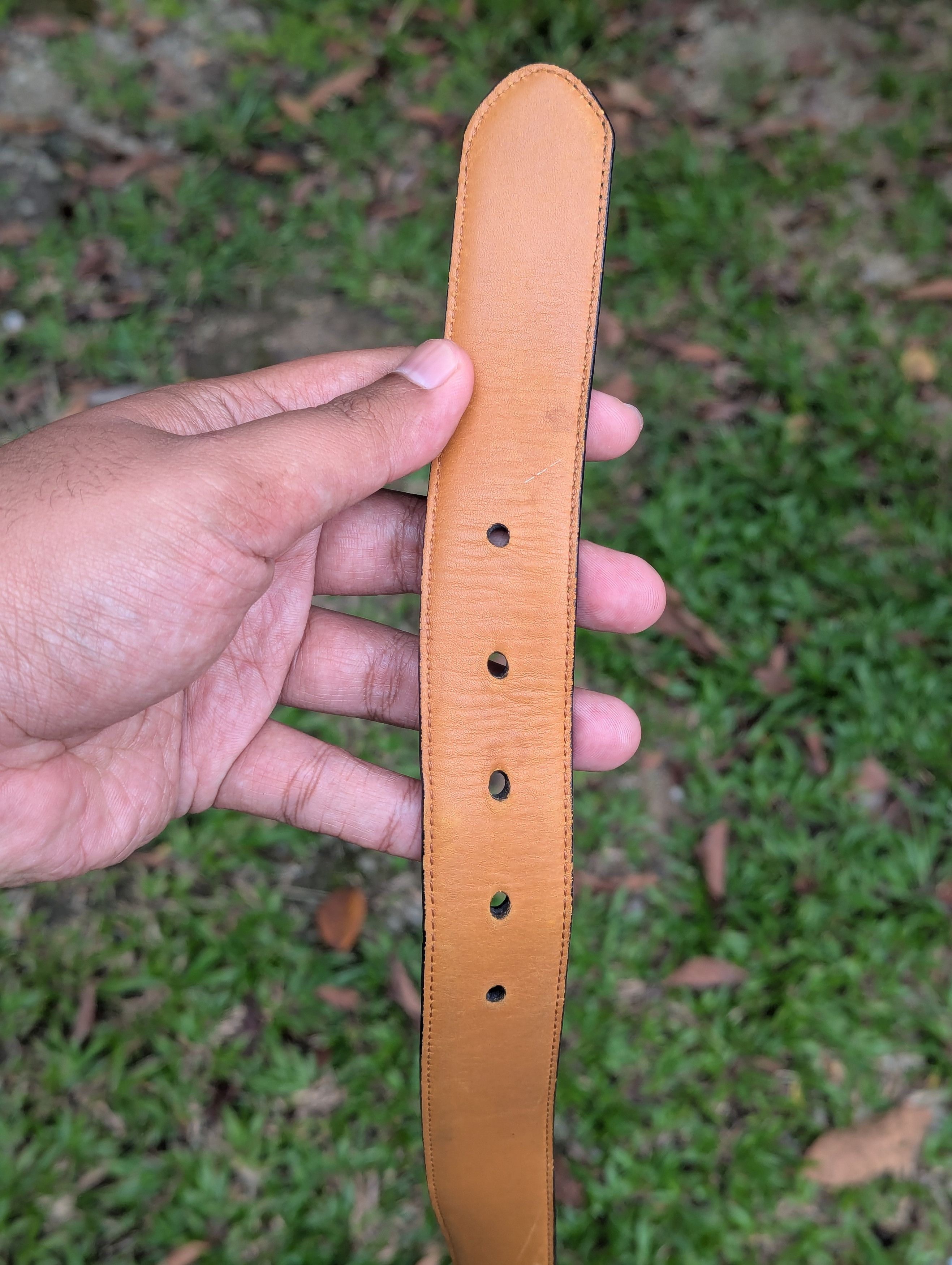 RRL Ralph Lauren RLL Lauren Ralph Lauren Leather Belts Size 42 - 7 Thumbnail