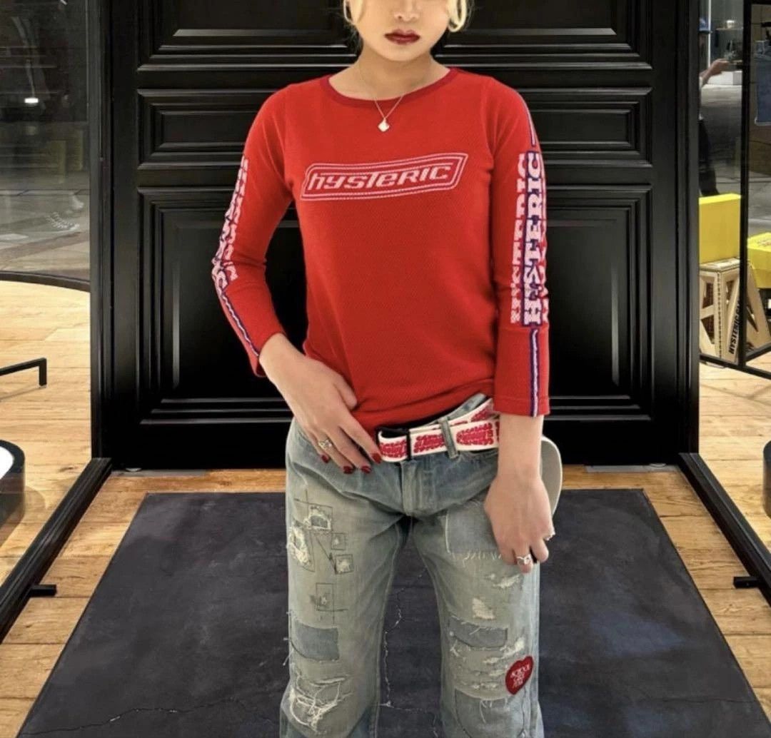 Hysteric Glamour Vintage Hysteric Glamour mesh kinky ride shirt Size US S / EU 44-46 / 1 - 1 Thumbnail