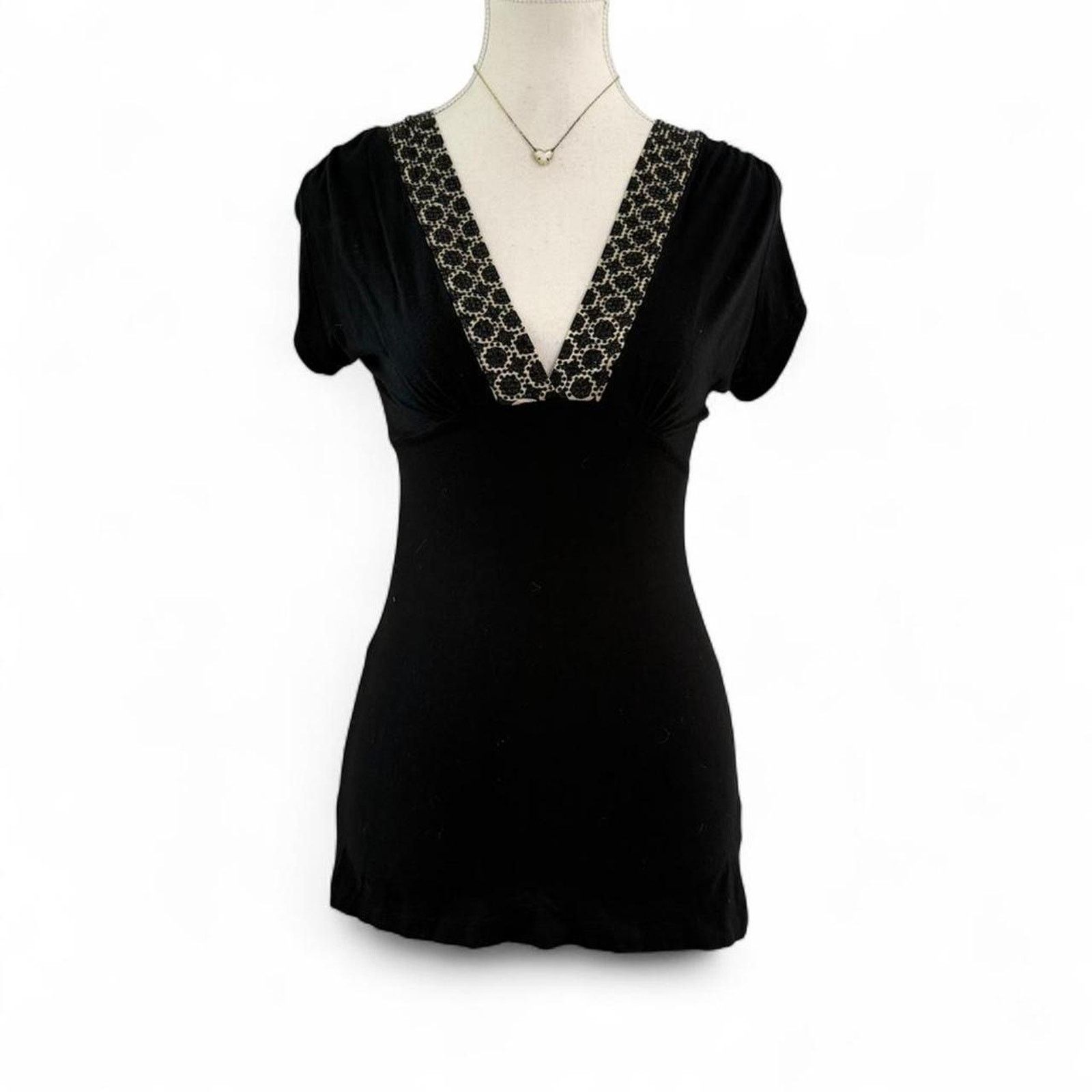 Other Bui Yah Kah Y2K Vintage Baby Doll V Neck Slight Short Size S Size S / US 4 / IT 40 - 1 Thumbnail