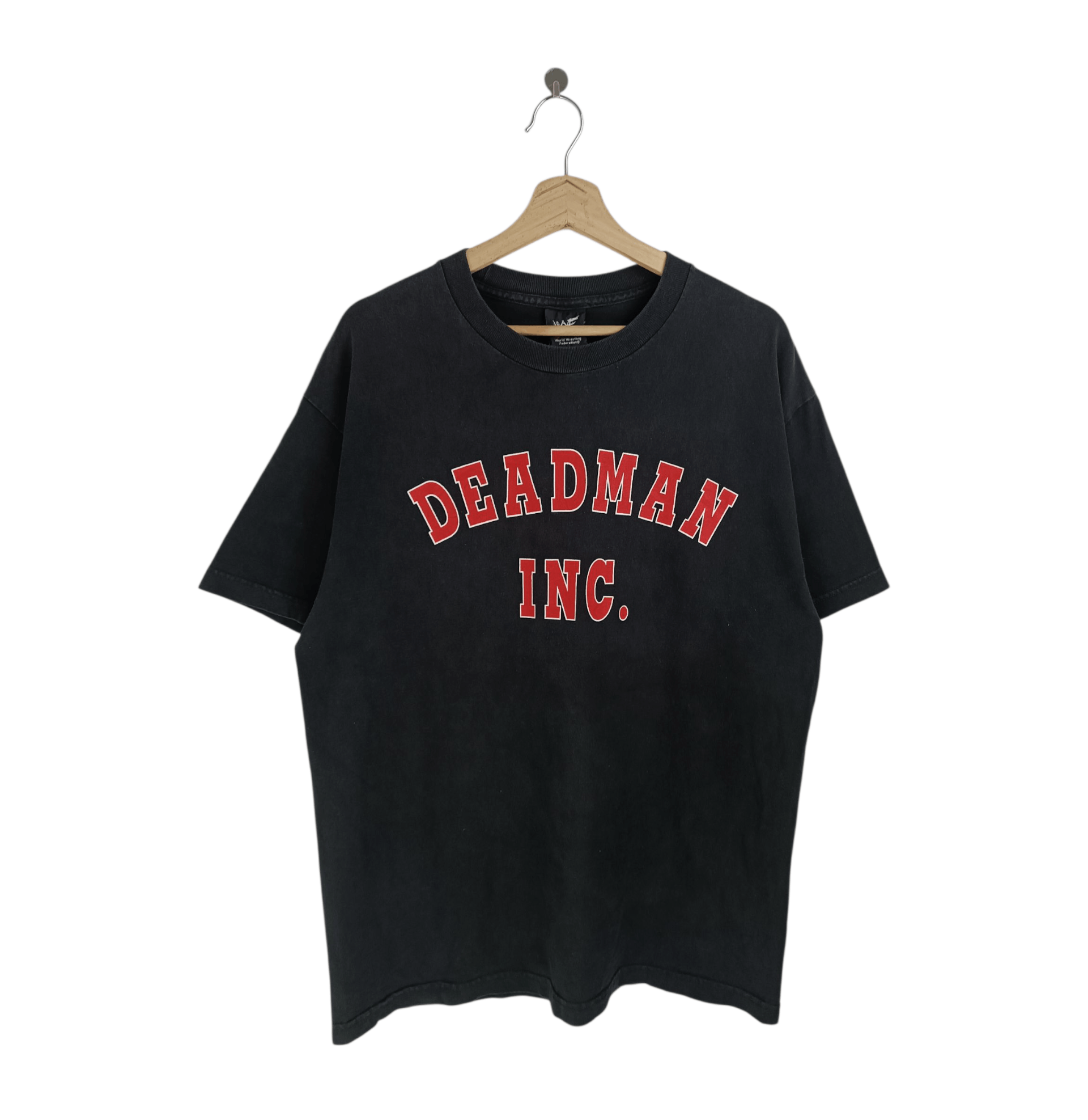 WWE VINTAGE 2000s DEADMAN INC THE UNDERTAKER FADED WWF WWE TEE Size US L / EU 52-54 / 3 - 1 Thumbnail