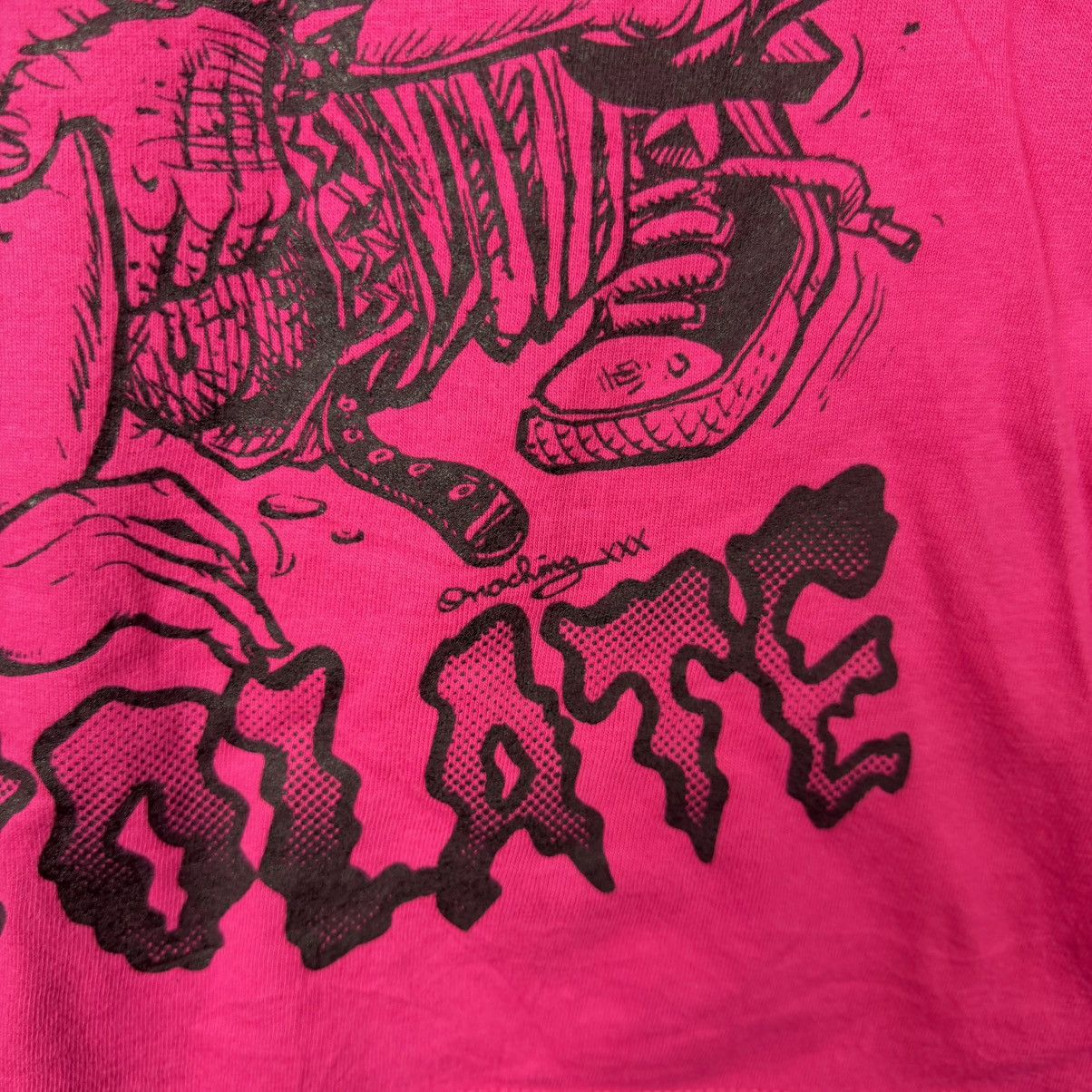 Vintage Rare Hardcore Chocolate (HARDCC) Nakano graphic T-shirt Size US L / EU 52-54 / 3 - 4 Thumbnail