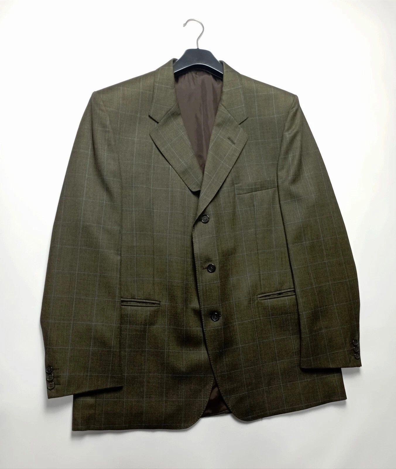 Gieves & Hawkes Gieves & Hawkes Tweed Blazer Savile Row London Green Size 48R - 4 Thumbnail