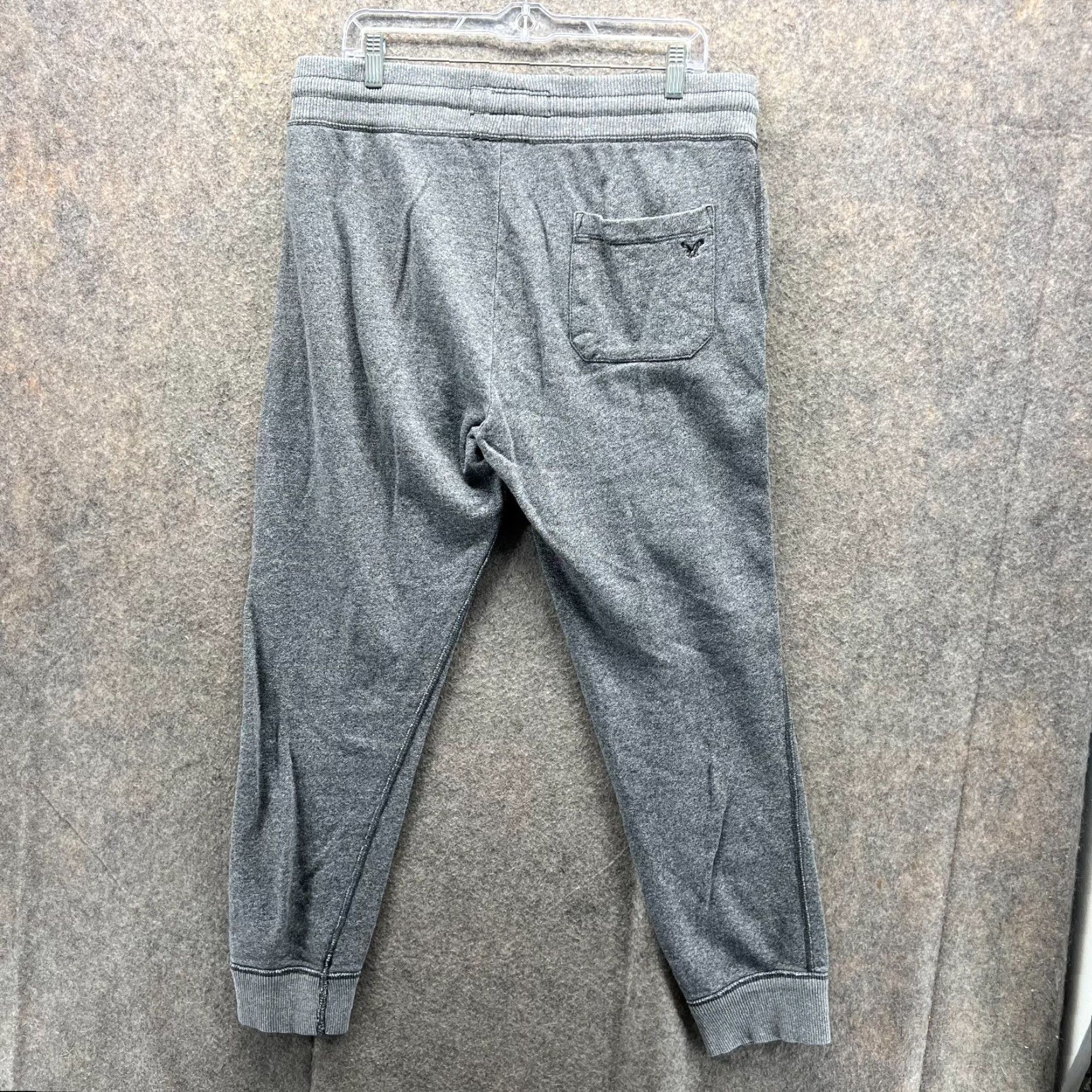 American Eagle Outfitters American Eagles Jogger Women Medium Heather Gray Athletic Sweatpants Tapered Size 32" / US 10 / IT 46 - 2 Thumbnail