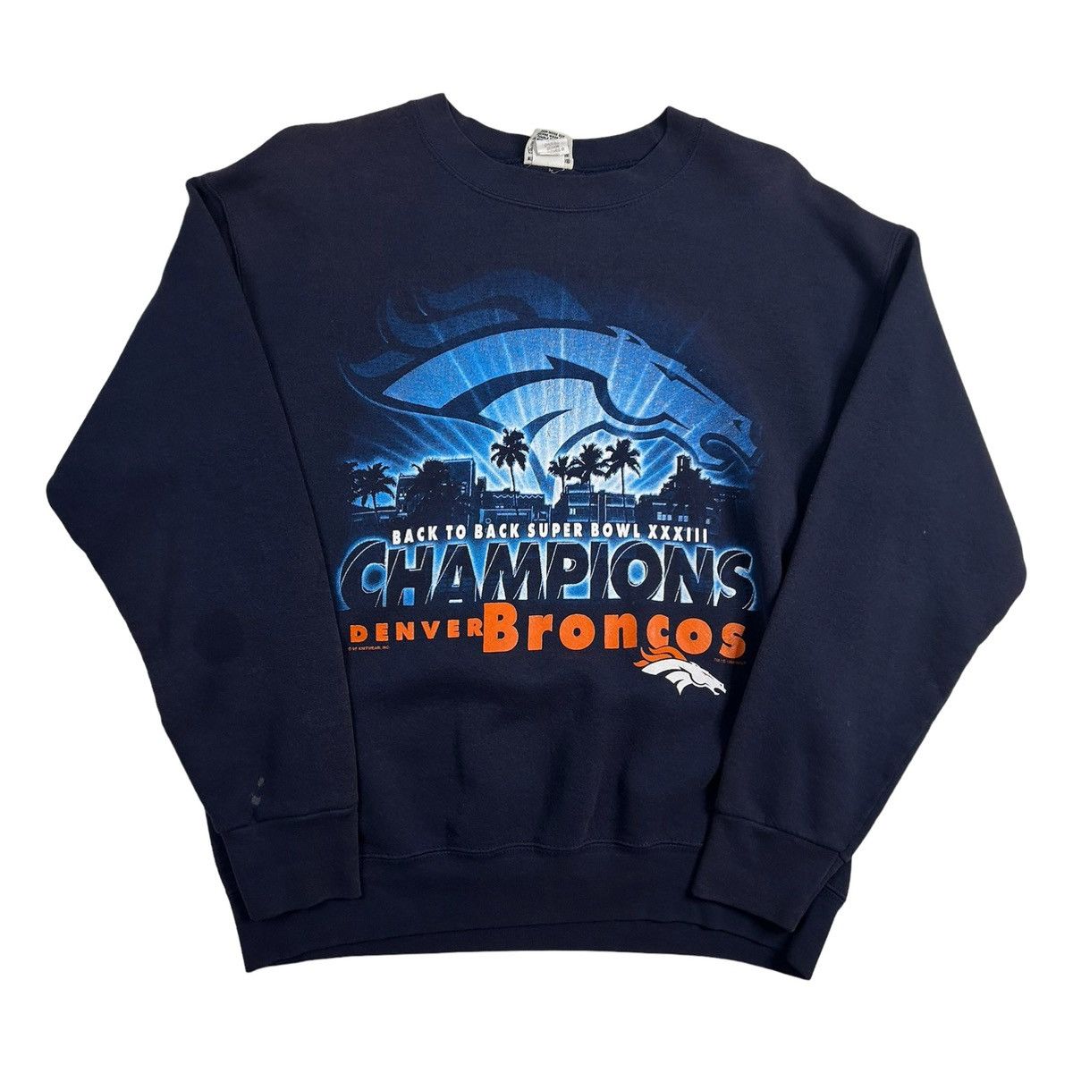 Nutmeg 90s vintage broncos crewneck Size US M / EU 48-50 / 2 - 1 Thumbnail