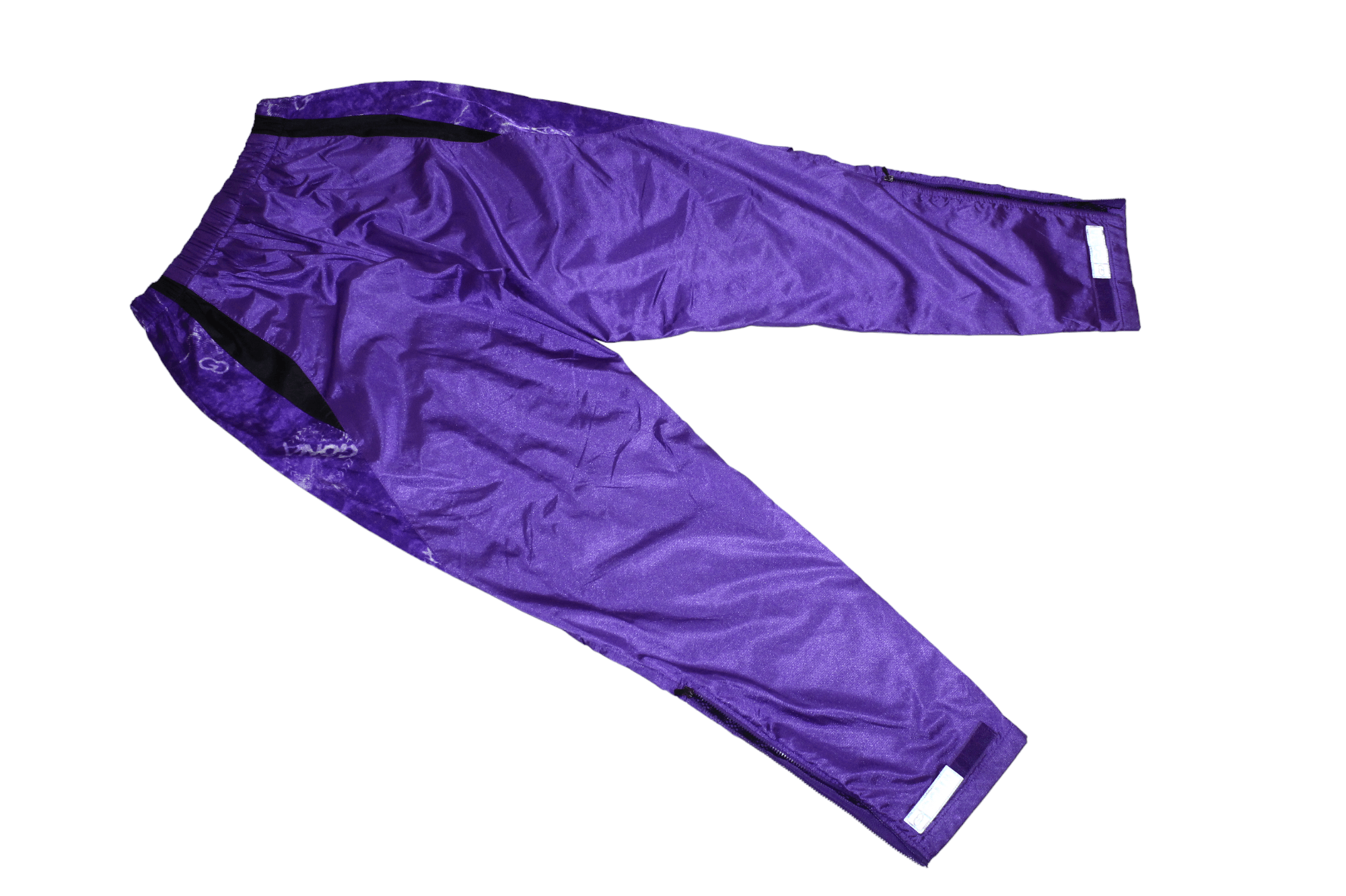 Asics 🔥RARE VTG🔥 GONA by ASICS Nylon Tapered Sweetpants Size US 31 - 8 Thumbnail