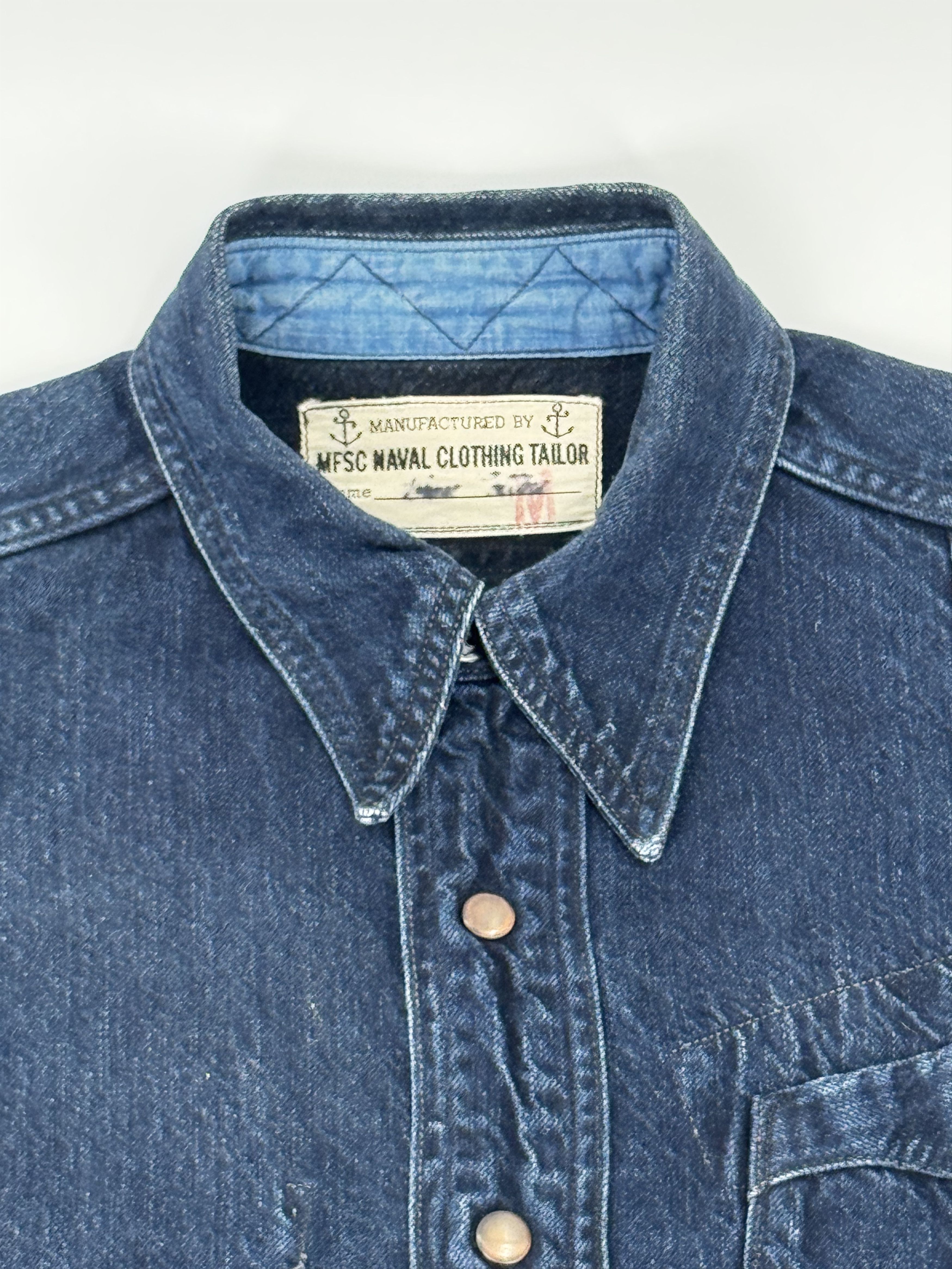 Mister Freedom × Sugar Cane Mister Freedom Sugar Cane 189mn Indigo Midnight CPO Medium Size US M / EU 48-50 / 2 - 3 Thumbnail