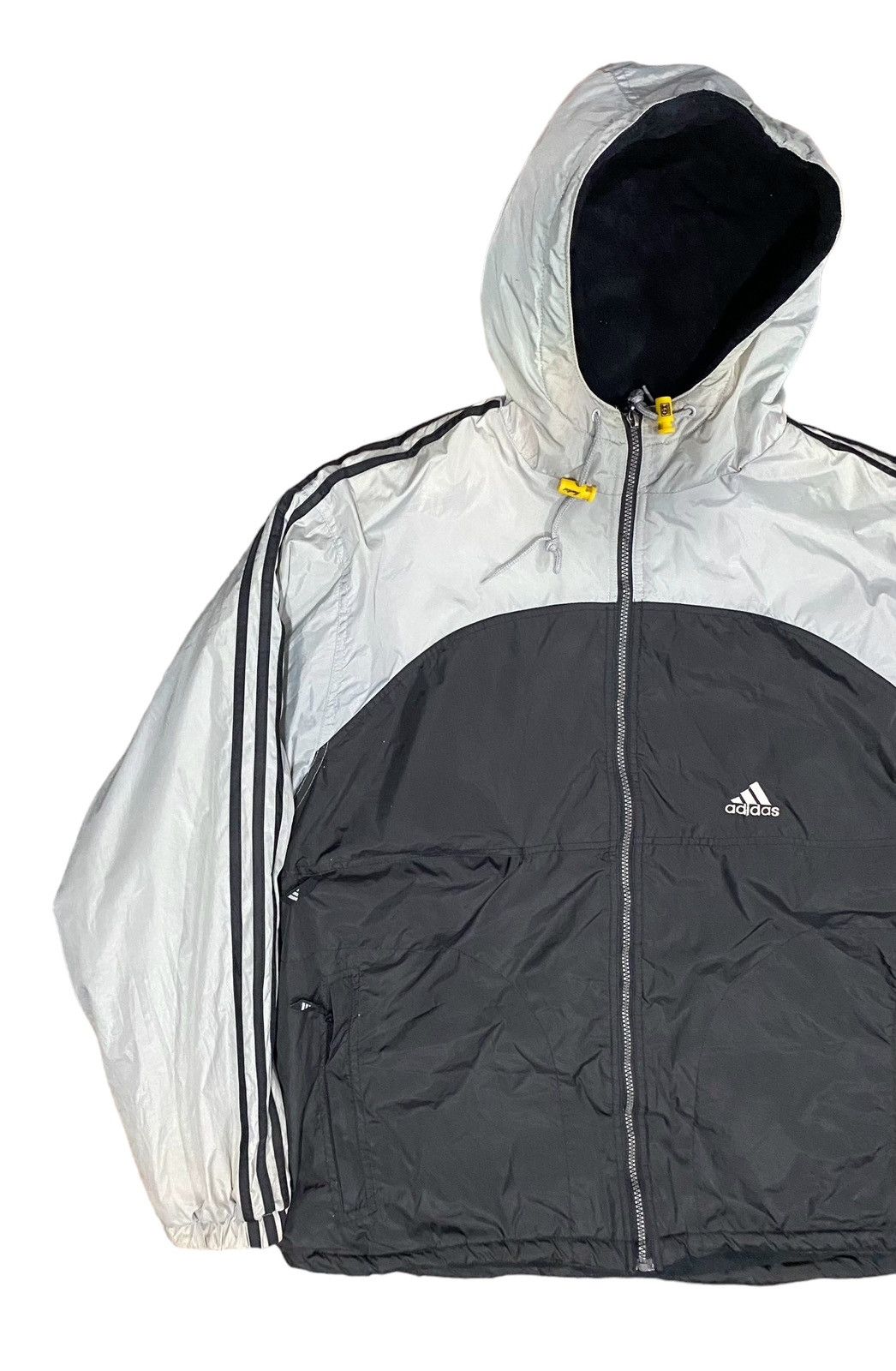 Vintage 90s ADIDAS Zipper Hoodie (L)