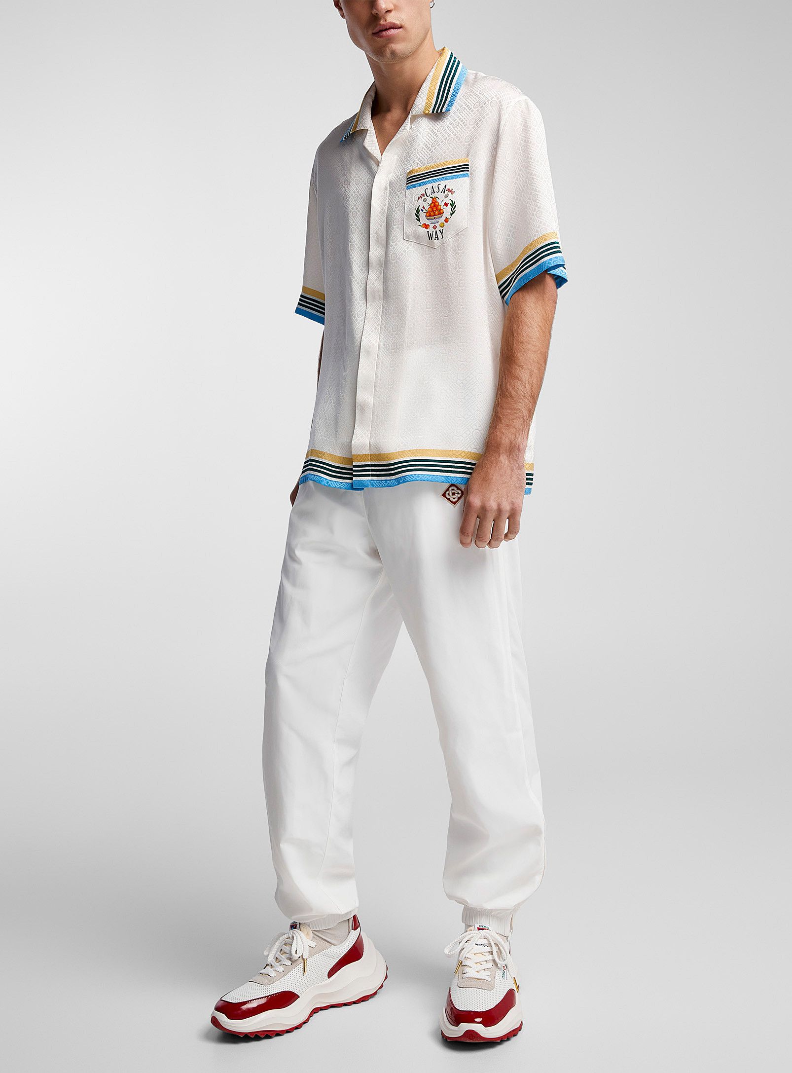 Casablanca BNWT SS24 CASABLANCA SHELLSUIT NYLON JOGGERS L Size US 36 / EU 52 - 11 Thumbnail