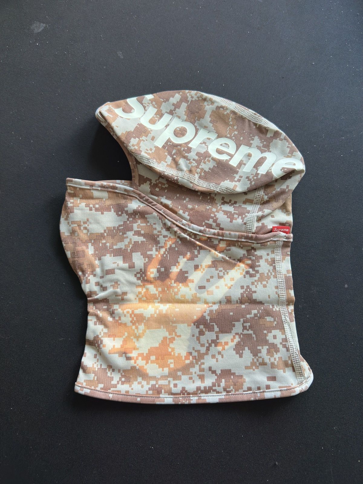 Supreme Supreme Heat Reactive Balaclava Tan Brown Digi Camo Size ONE SIZE - 1 Thumbnail