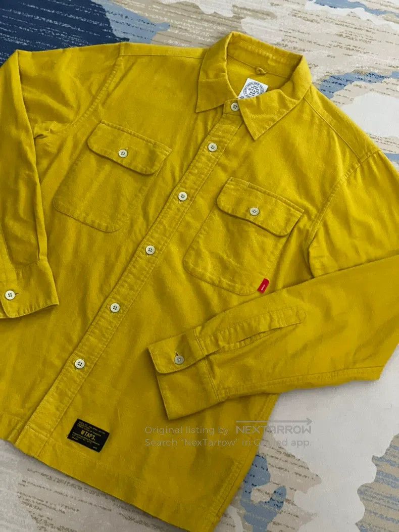 Wtaps Wtaps Yellow shirt Size US M / EU 48-50 / 2 - 3 Thumbnail