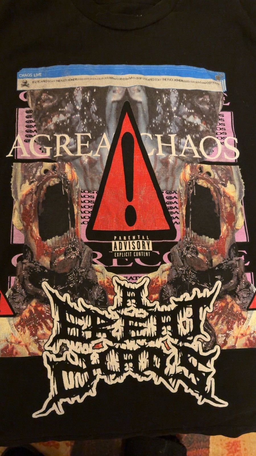 Ken Carson A Great Chaos Tour Shirt Size US L / EU 52-54 / 3 - 2 Thumbnail
