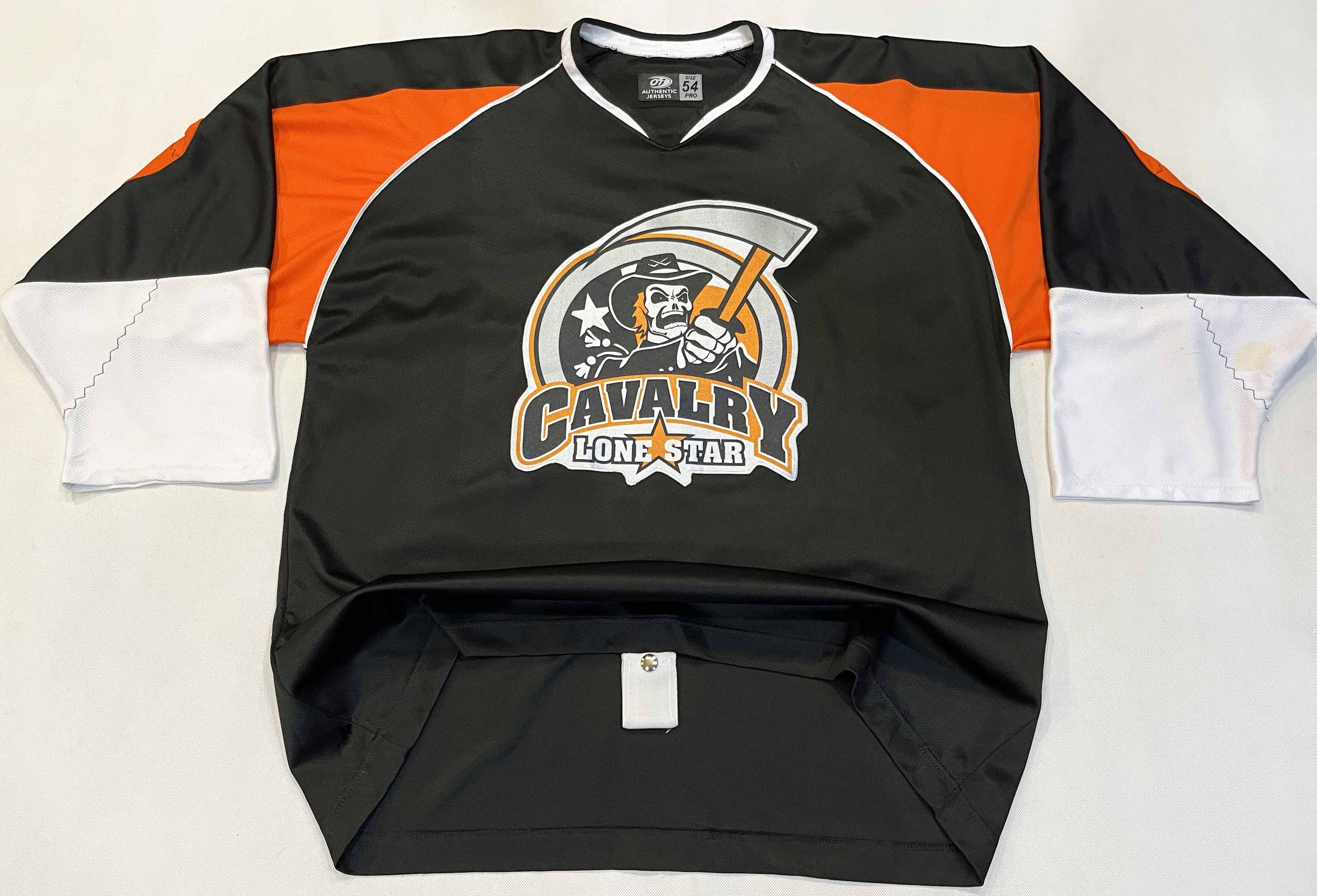 Vintage OT Sports Pro Lone Star Cavalry #65 NAHL Hockey Jersey Size US XL / EU 56 / 4 - 1 Thumbnail