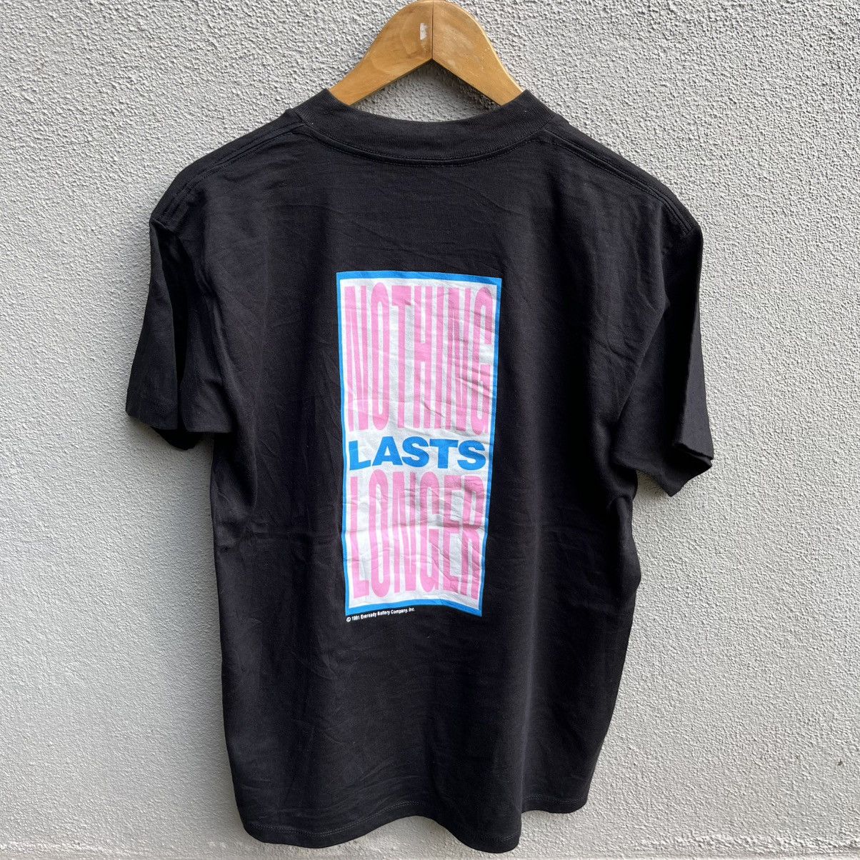 Vintage Vintage 90s ENERGIZER battery promo tee Size US L / EU 52-54 / 3 - 3 Thumbnail