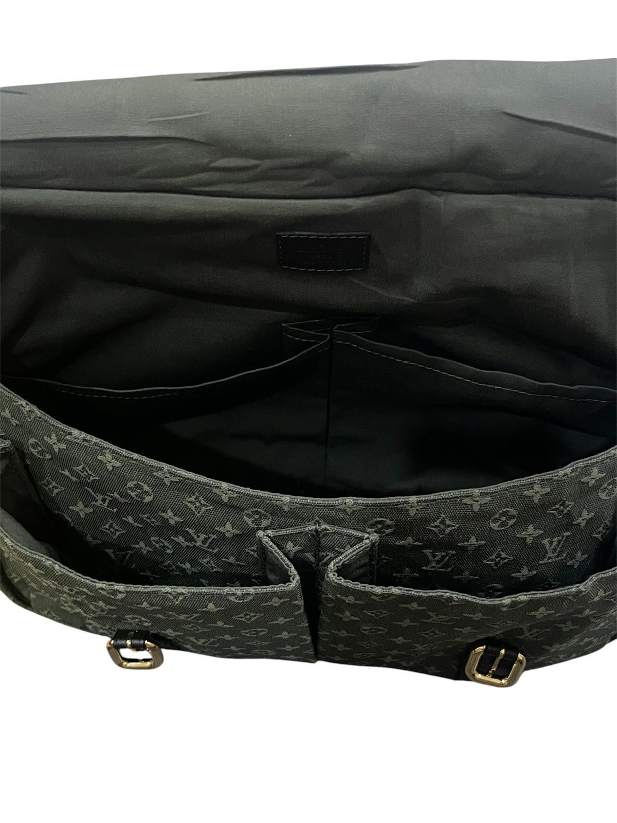 Louis Vuitton LOUIS VUITTON KHAKI MONOGRAM MINI LIN MAMAN BAG Size ONE SIZE - 22 Thumbnail