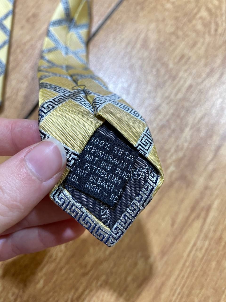 Versace Monogram VERSACE Silk Necktie Made in Italy Size ONE SIZE - 3 Thumbnail