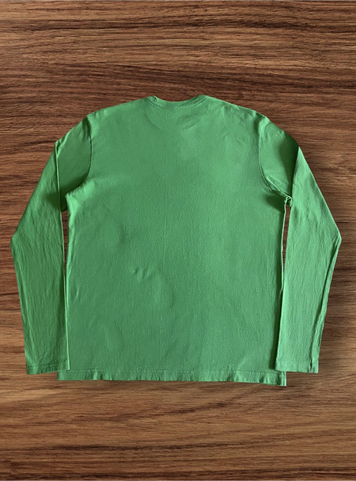 Apple × Designer Apple Green Color Nice Design Long Sleeve Tee Size US M / EU 48-50 / 2 - 2 Thumbnail