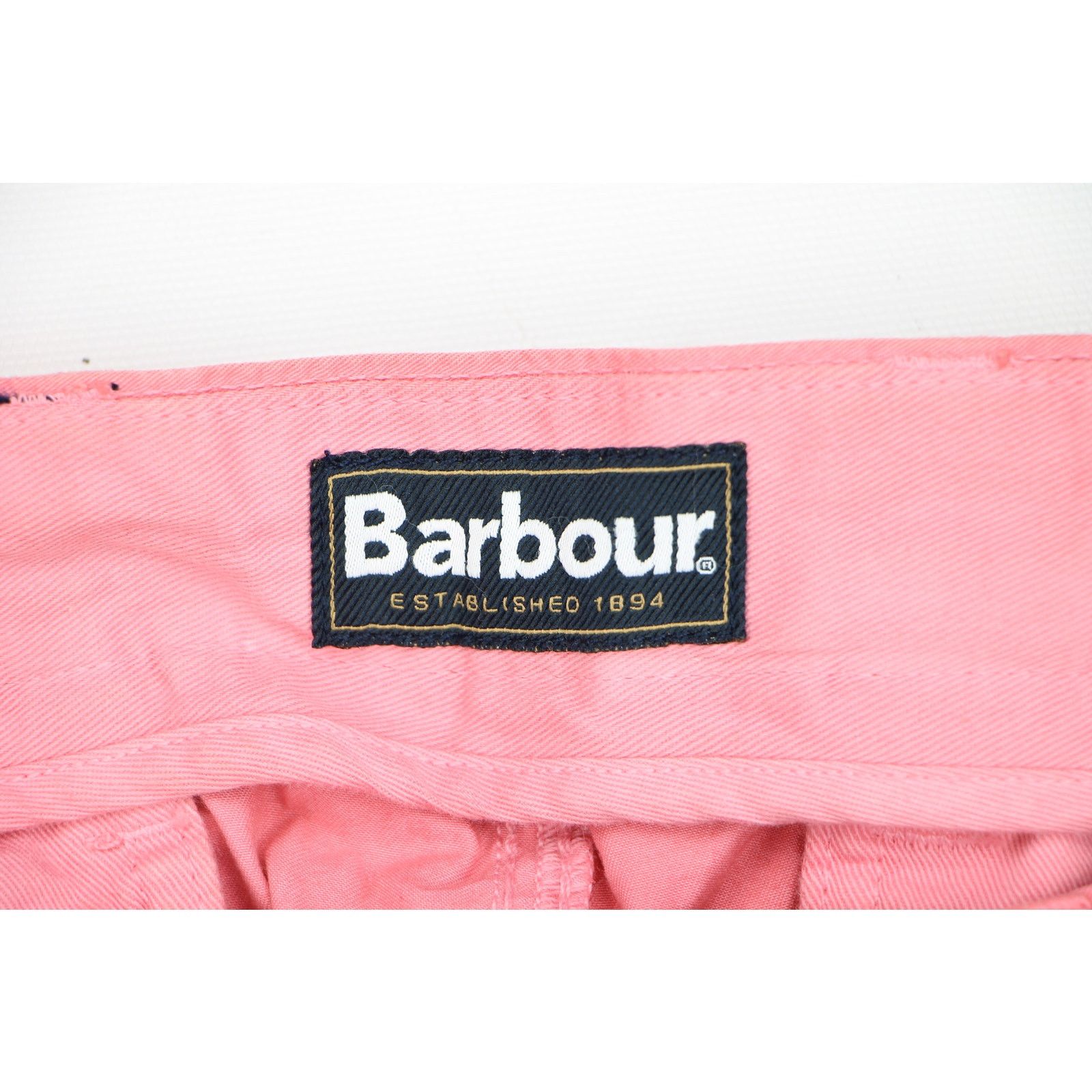 Barbour Barbour Euston Garment Dyed Twill Chino Pink Utility Pants Size US 34 / EU 50 - 3 Thumbnail
