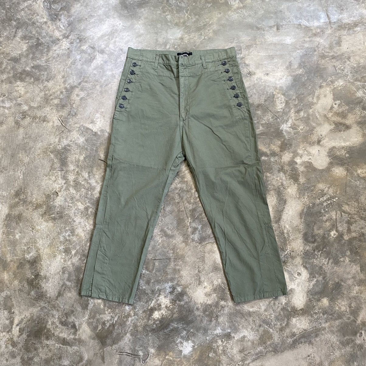 CABANE de ZUCCa 2000s CABANE de ZUCCa By Issey Miyake Button Pocket Pants Size US 30 / EU 46 - 1 Thumbnail