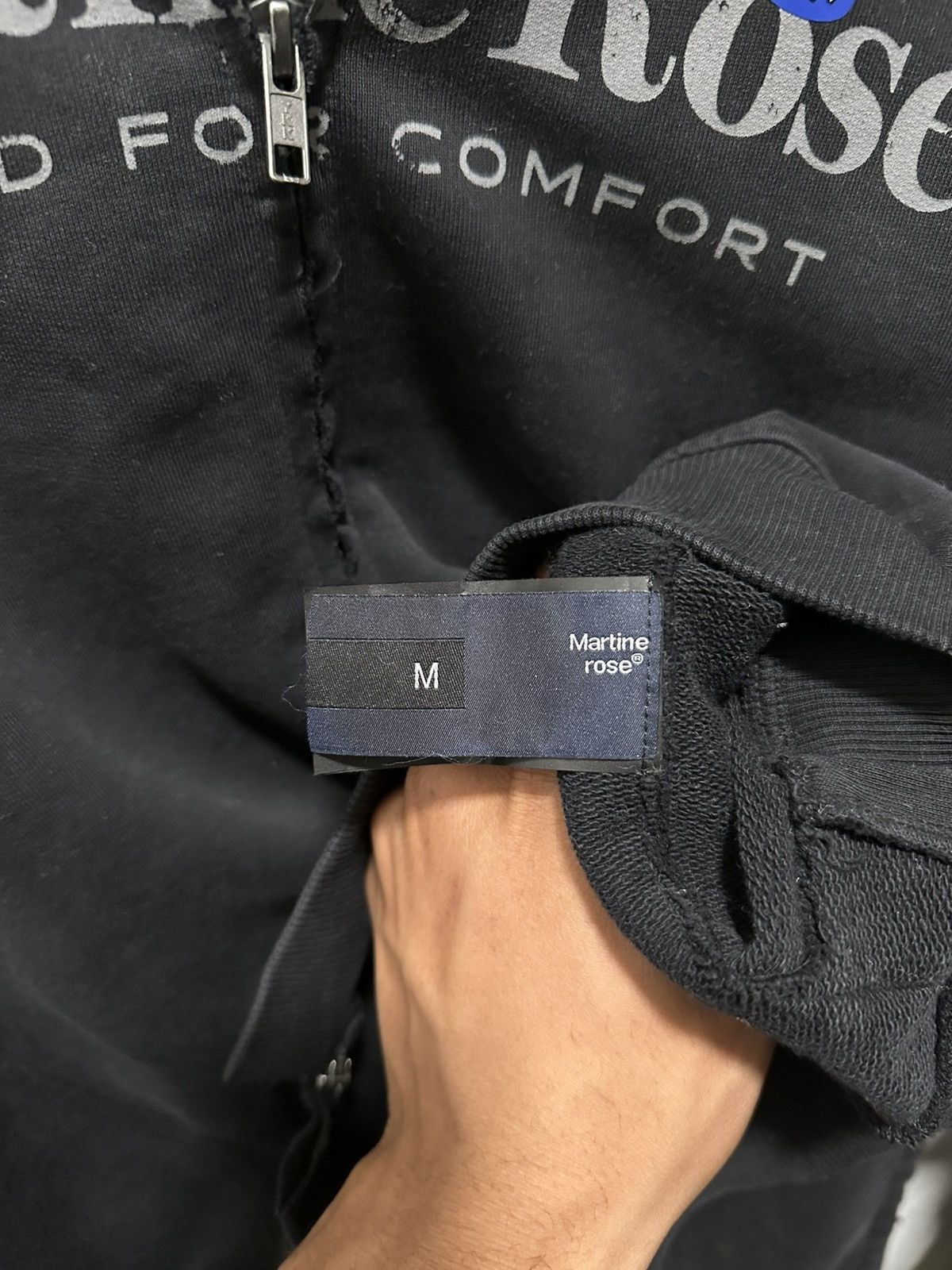 Martine Rose Martine Rose — Black Zip Up Track Jacket Size US M / EU 48-50 / 2 - 4 Thumbnail