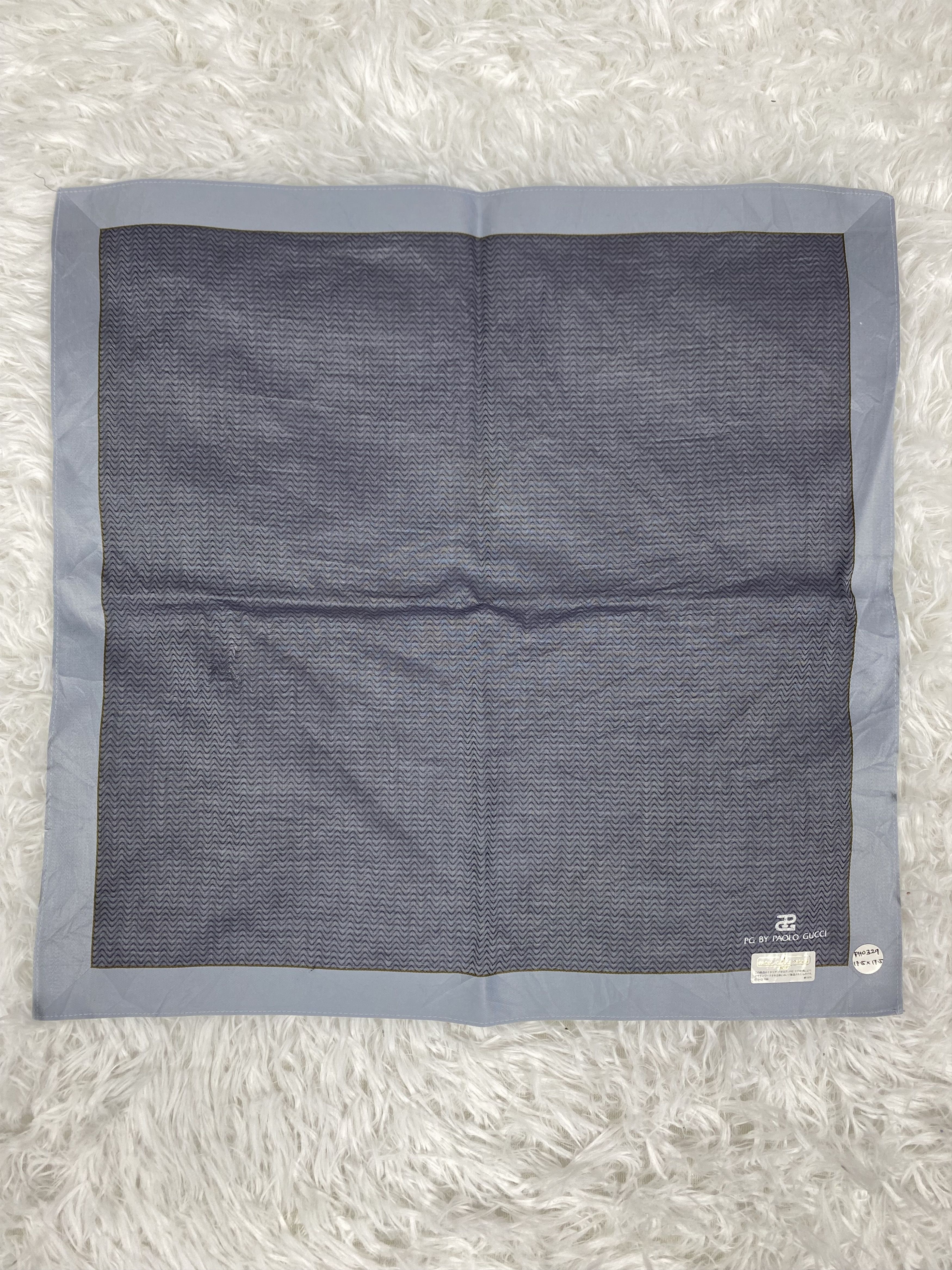 Paolo Gucci Vintage Paolo Gucci Handkerchief Neckerchief PH0329 Size ONE SIZE - 3 Thumbnail
