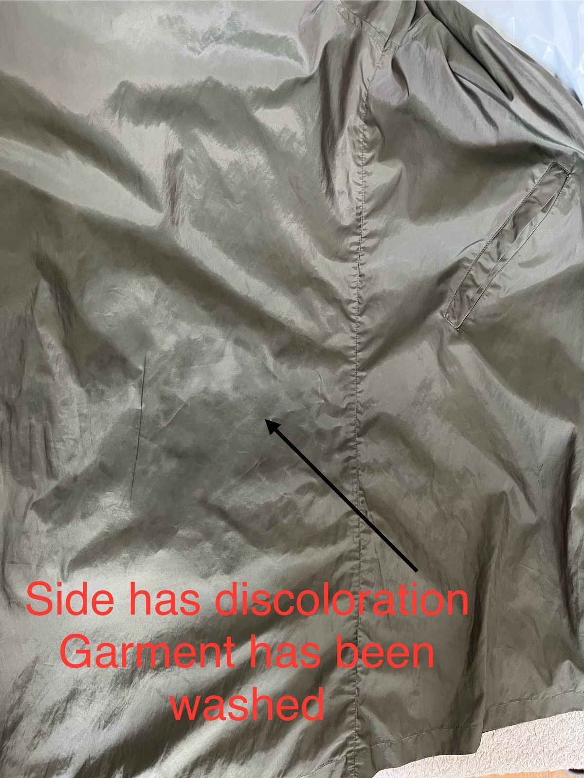 Filippa K Filippa K Mens Small Lightweight Water Resistant Zip Coat Size US S / EU 44-46 / 1 - 6 Thumbnail