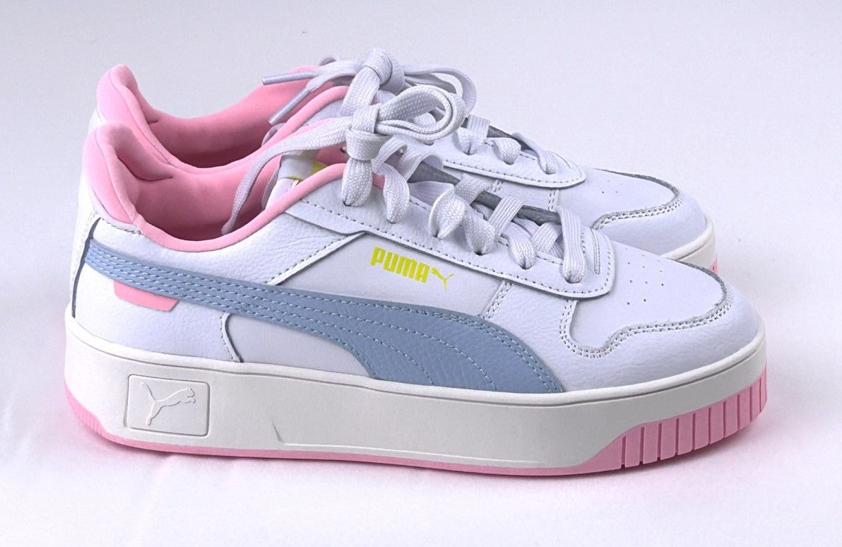 Puma Puma Carina Street Sneakers White Pink Women’s 7.5 New Size US 7.5 / IT 37.5 - 1 Thumbnail
