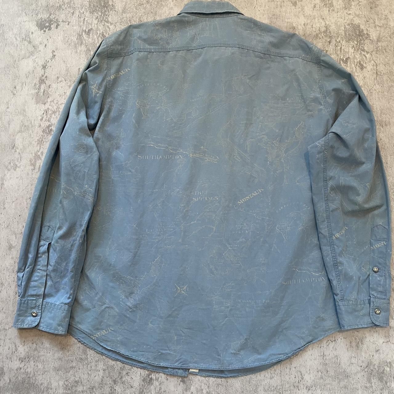 Polo Ralph Lauren Blue Polo Ralph Lauren button-up shirt Vintage Size US XXL / EU 58 / 5 - 2 Thumbnail